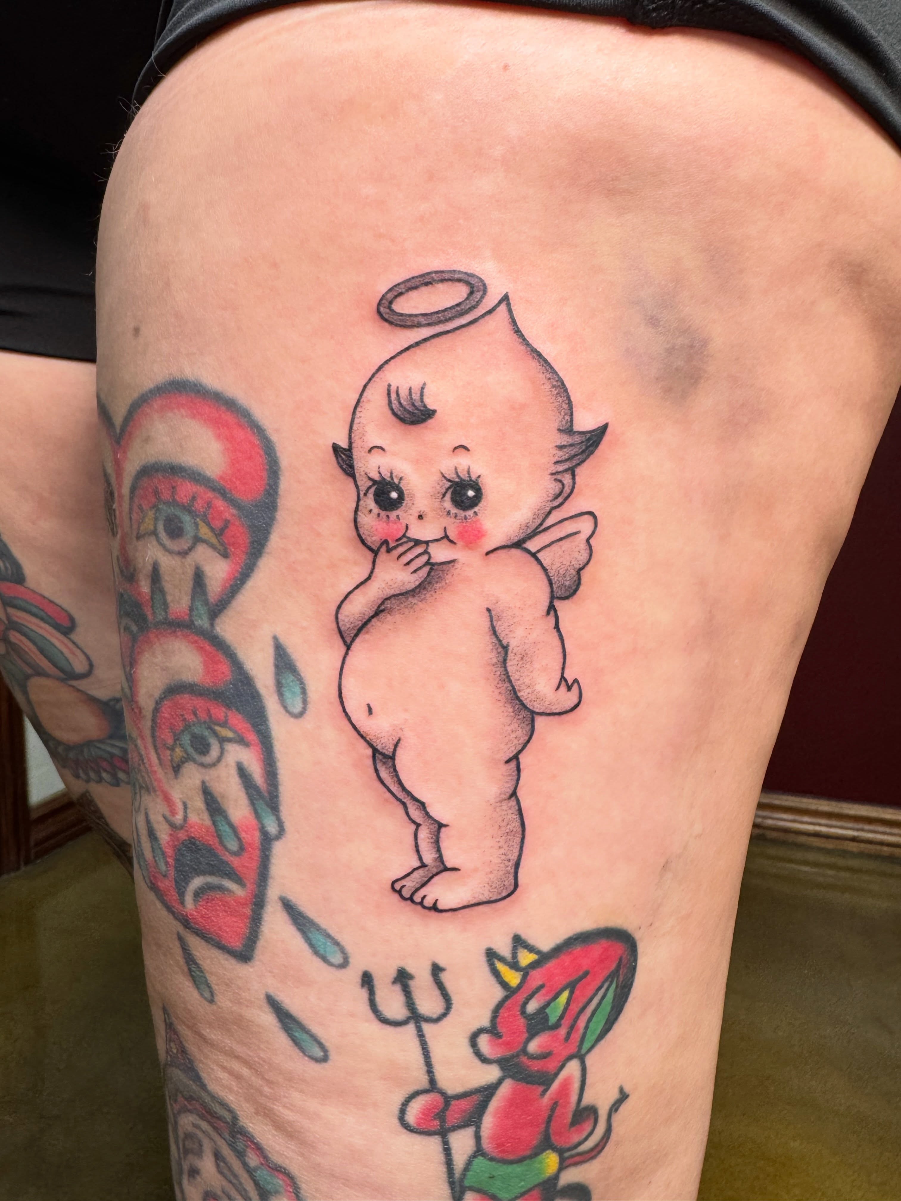 Tattoo by @miabarbatattoo โ american_traditional