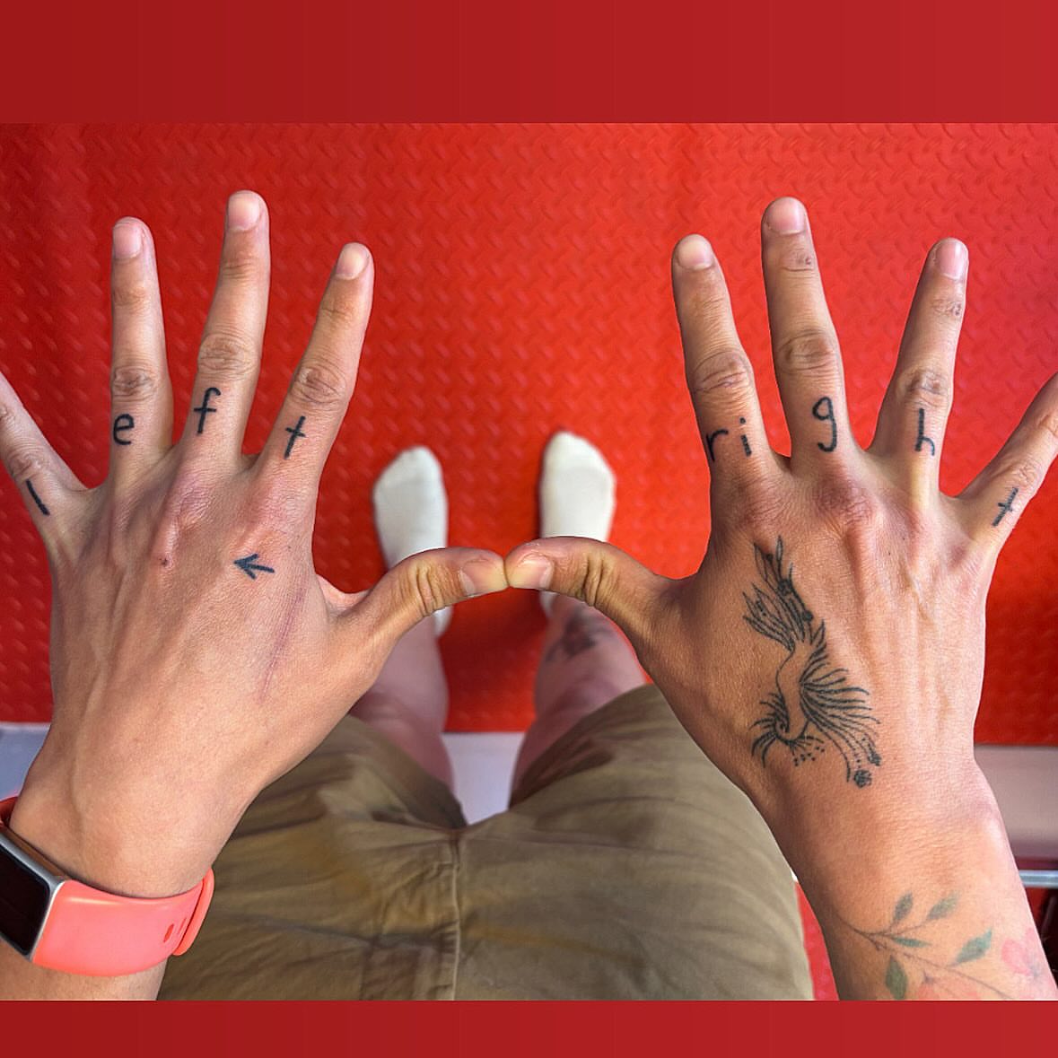 Bird American traditional tattoo on the hand by ☠️mikauley☠️
