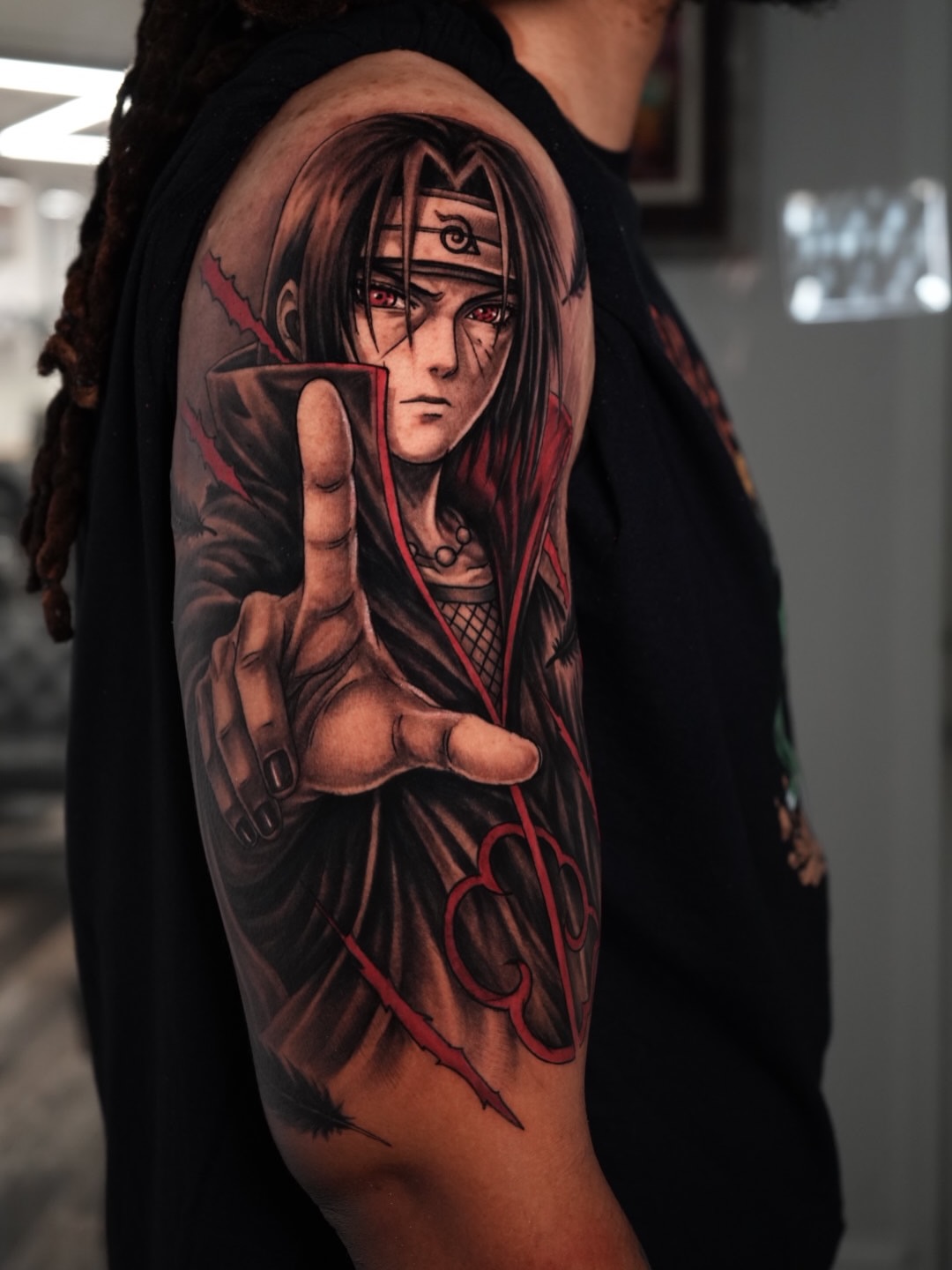 Tattoo by @tattsbyethan_ — anime, realism
