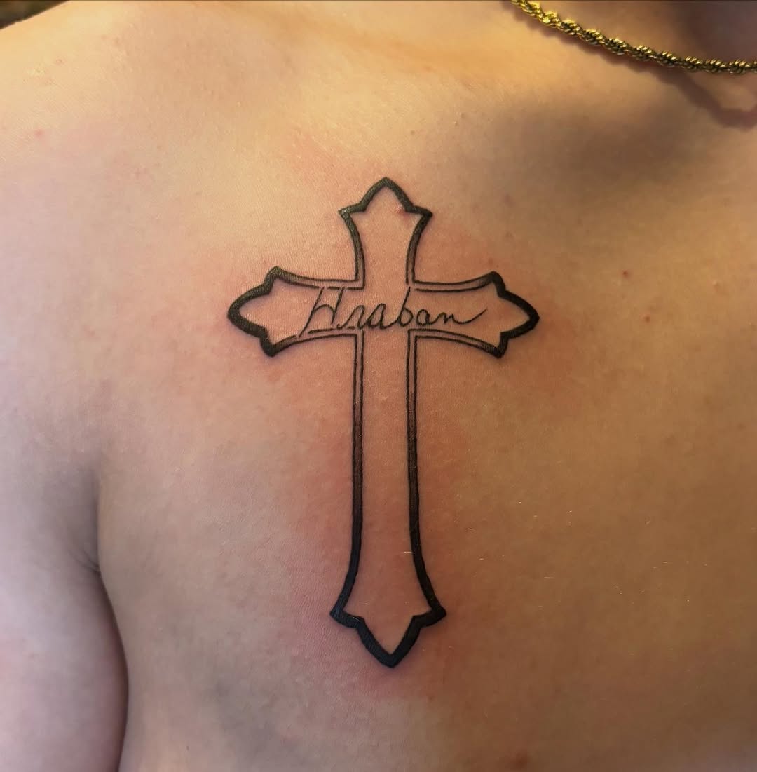 Tattoo by @destinyrosetattoos โ lettering_script