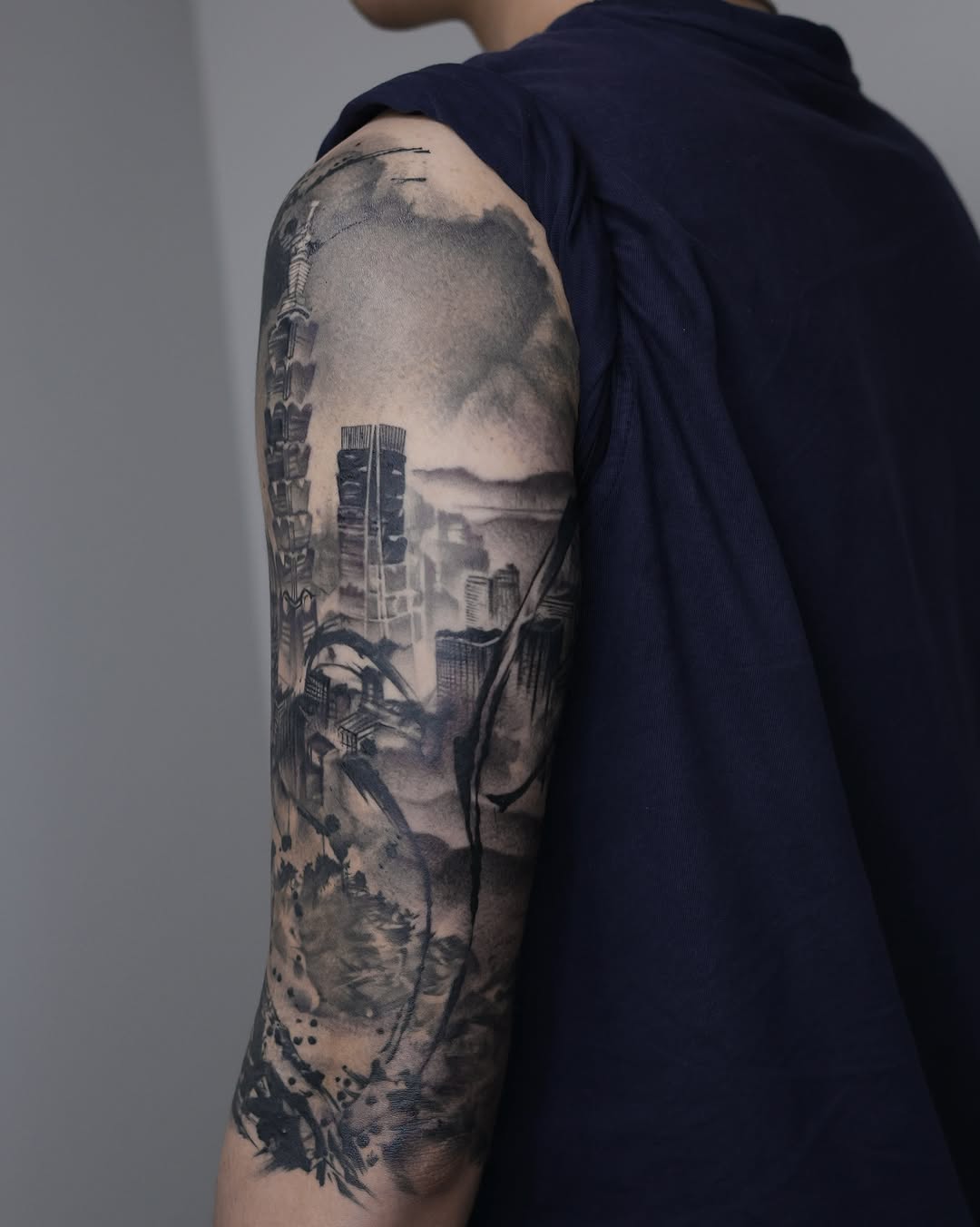 Tattoo by @inkversetattooabi — realism, black_and_grey