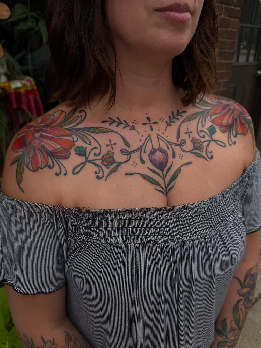 Tattoo by @allisonirvintattoo — neo_traditional, ornamental
