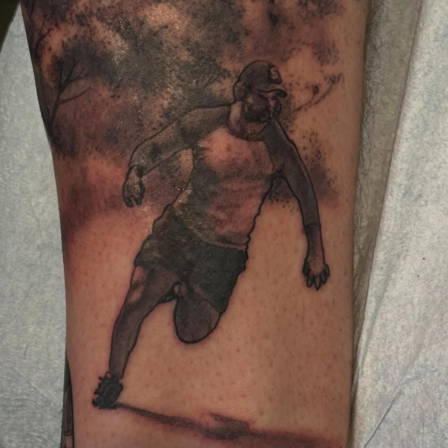 Tattoo by @jimmy_the_saintt — dotwork
