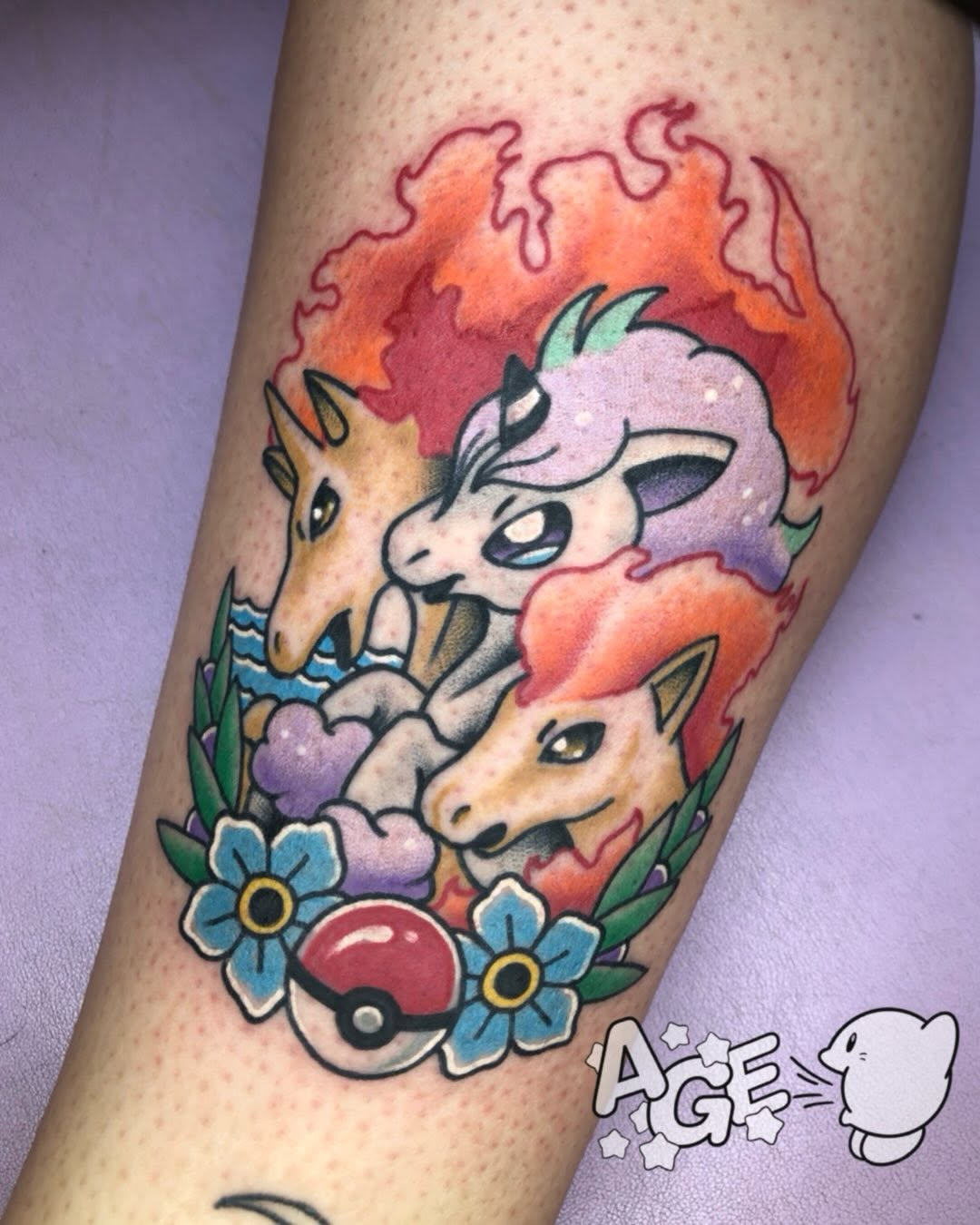 Tattoo by @agedragotattoo β new_school, anime
