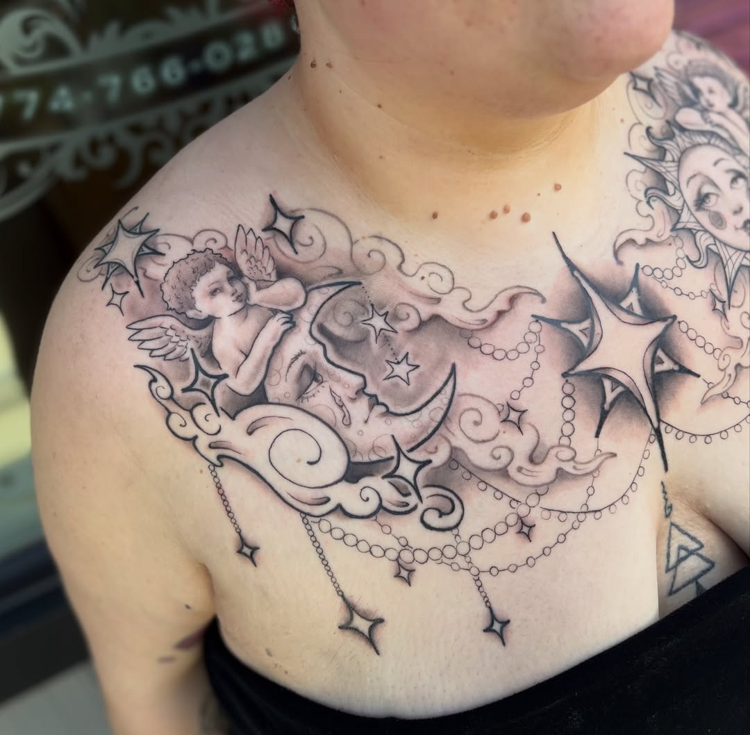 Tattoo by @slupo_tattoo — neo_traditional, black_and_grey