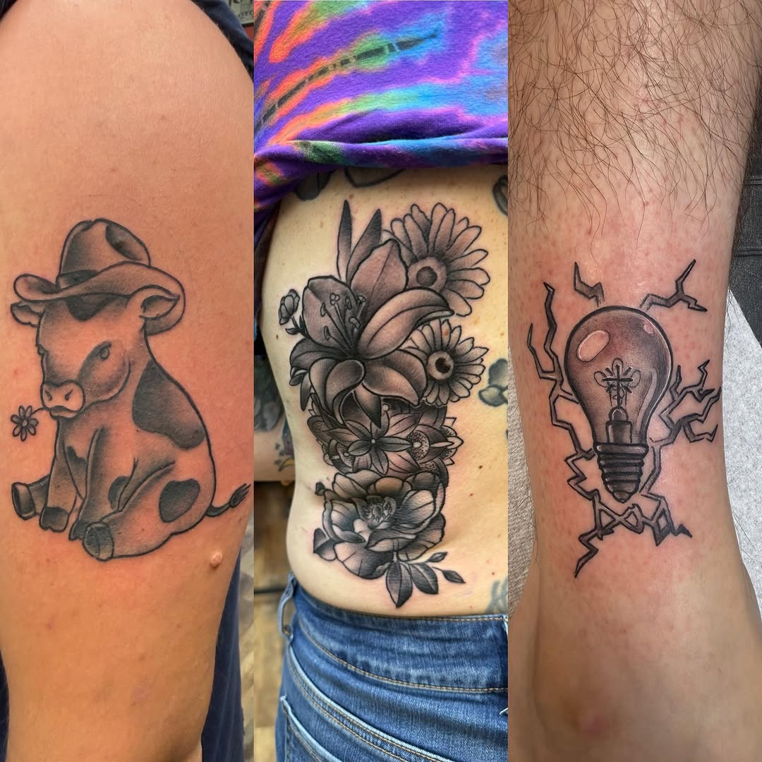 Tattoo by @diamondtigertattoo — black_and_grey, realism