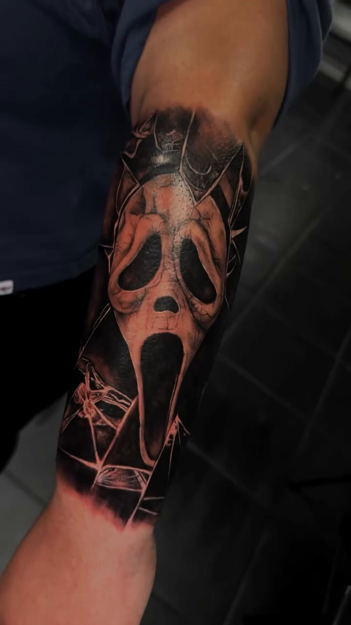 Tattoo by @rachelbtattoos — realism, dark_realism
