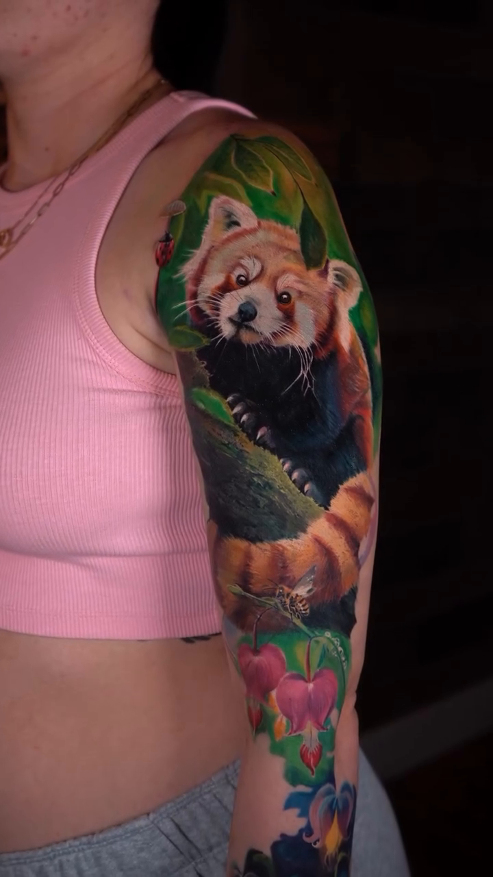 Tattoo by @davier_del_castillo — realism, japanese_irezumi