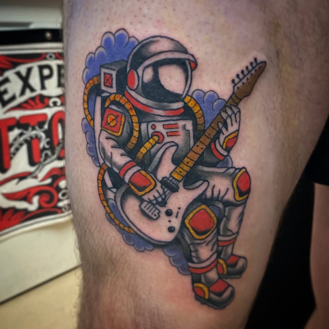 Tattoo by @katie_tatts — american_traditional