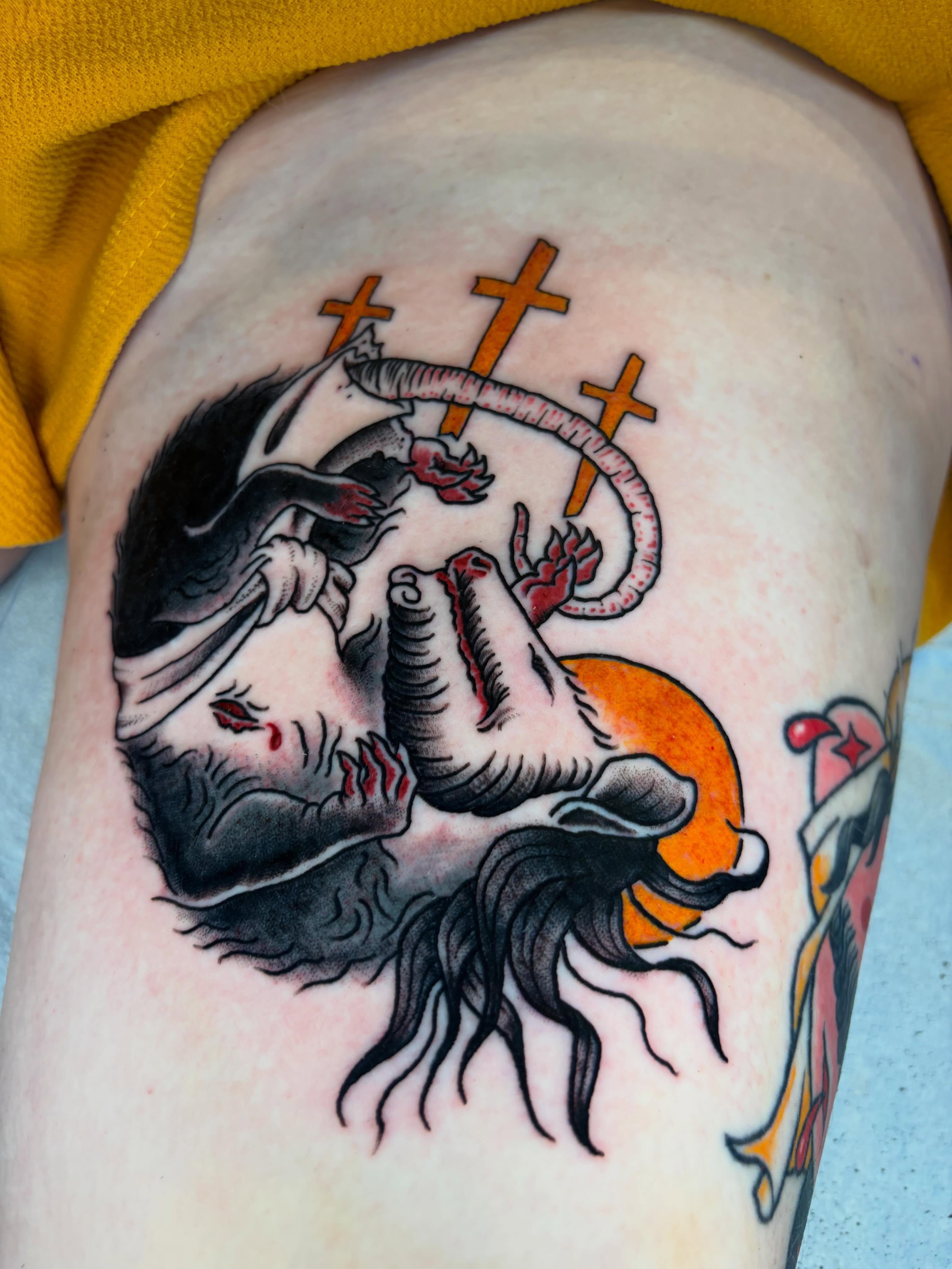 Tattoo by @the.sprouler โ american_traditional