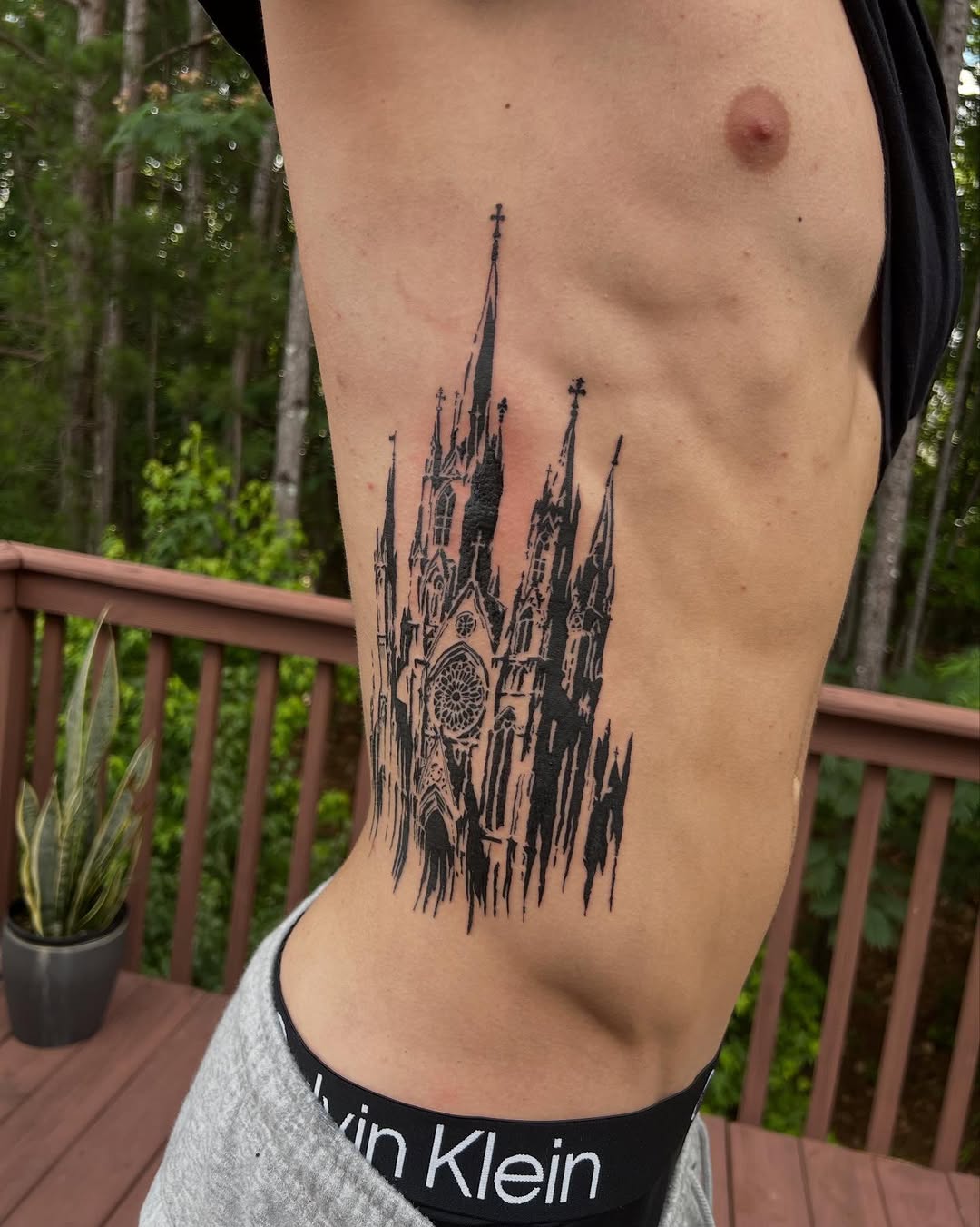 Tattoo by @ineedarocketlauncher — blackwork, dark_realism