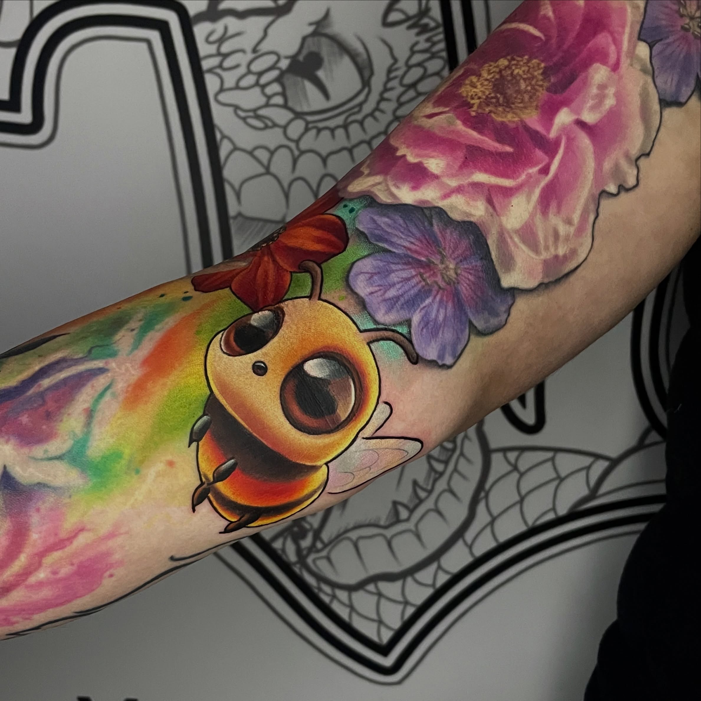 Tattoo by @teresa_andrews_art — new_school, watercolor