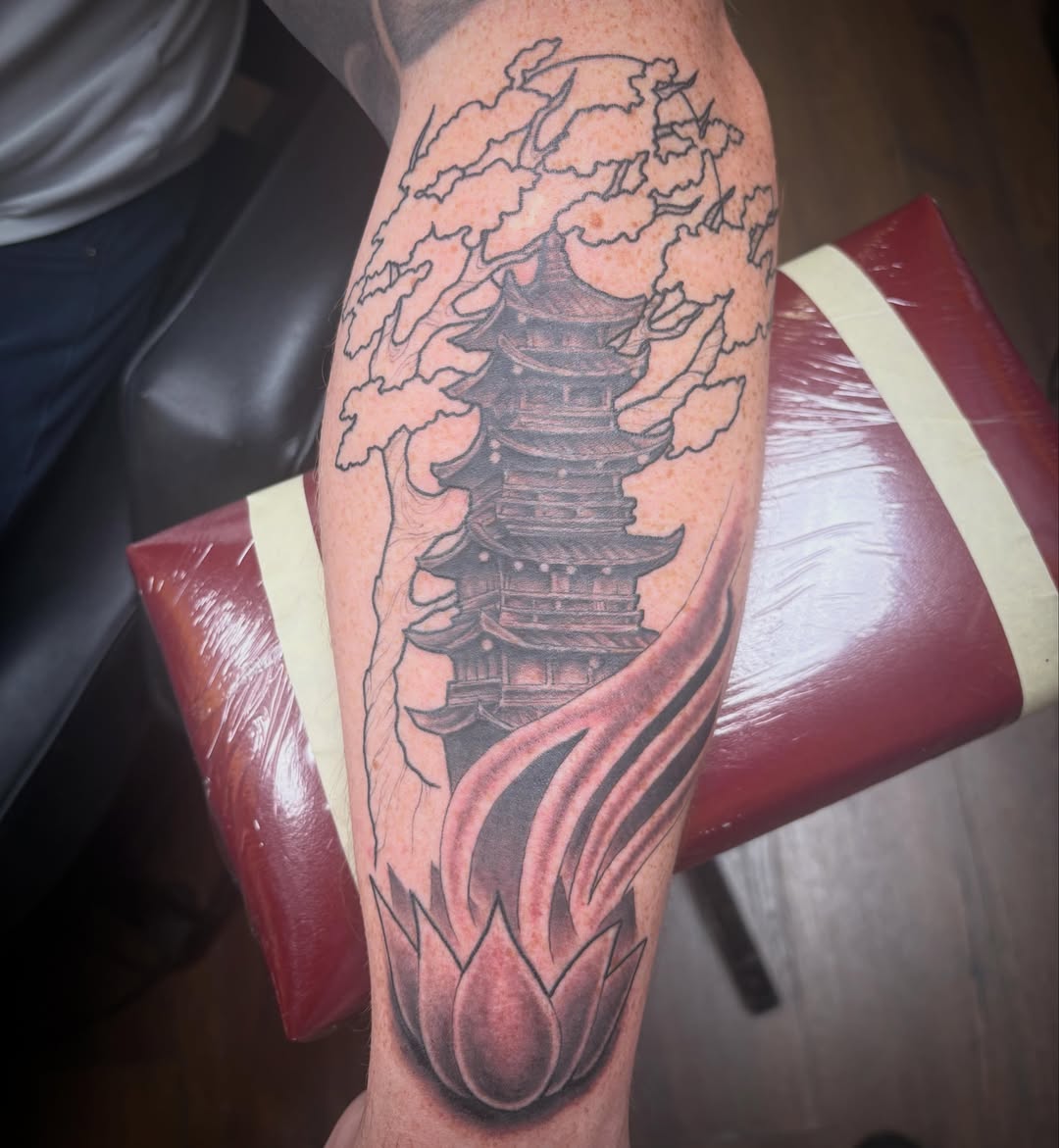 Tattoo by @danny335tattoos β black_and_grey