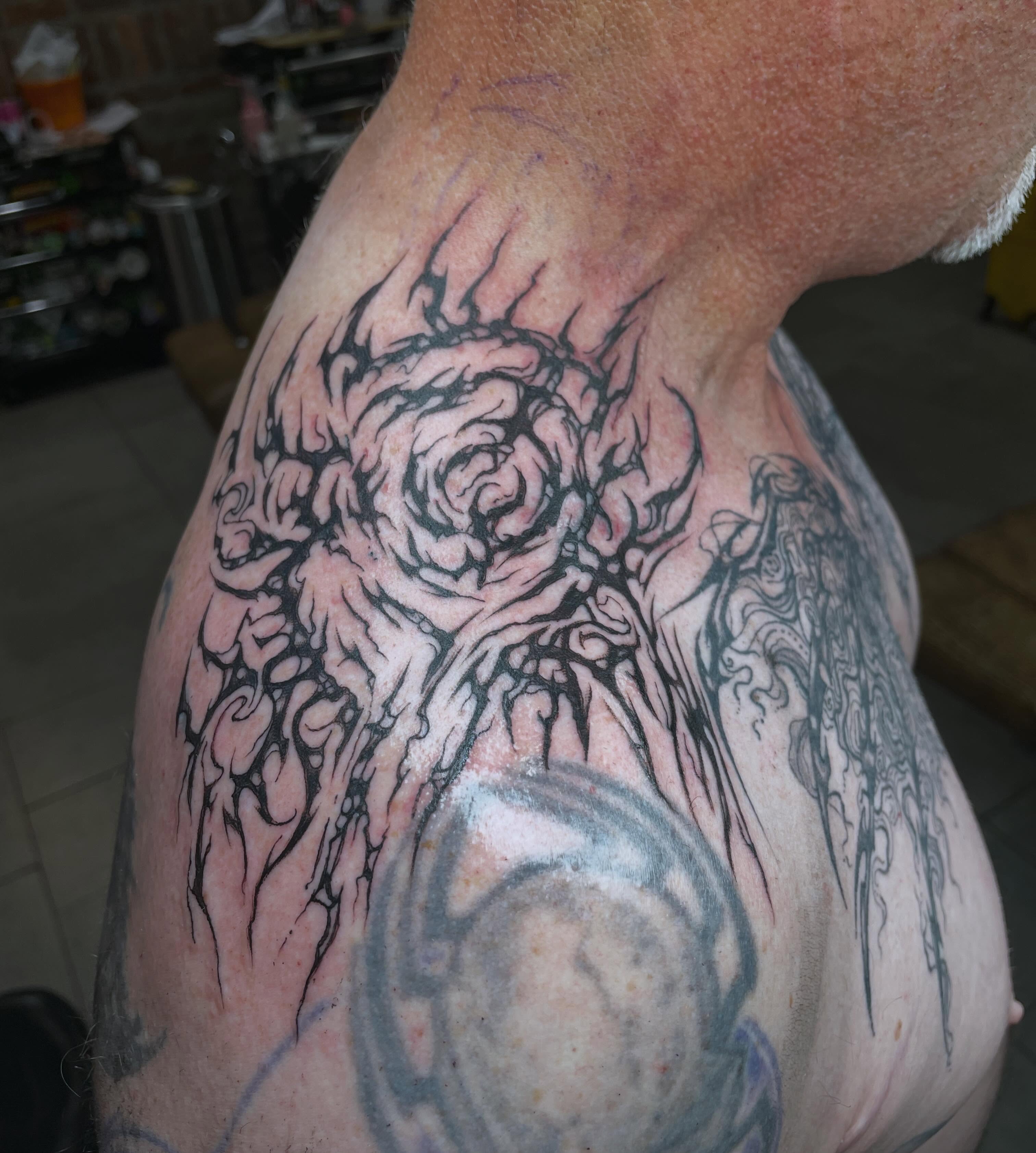 Tattoo by @tattoomebella β black_and_grey