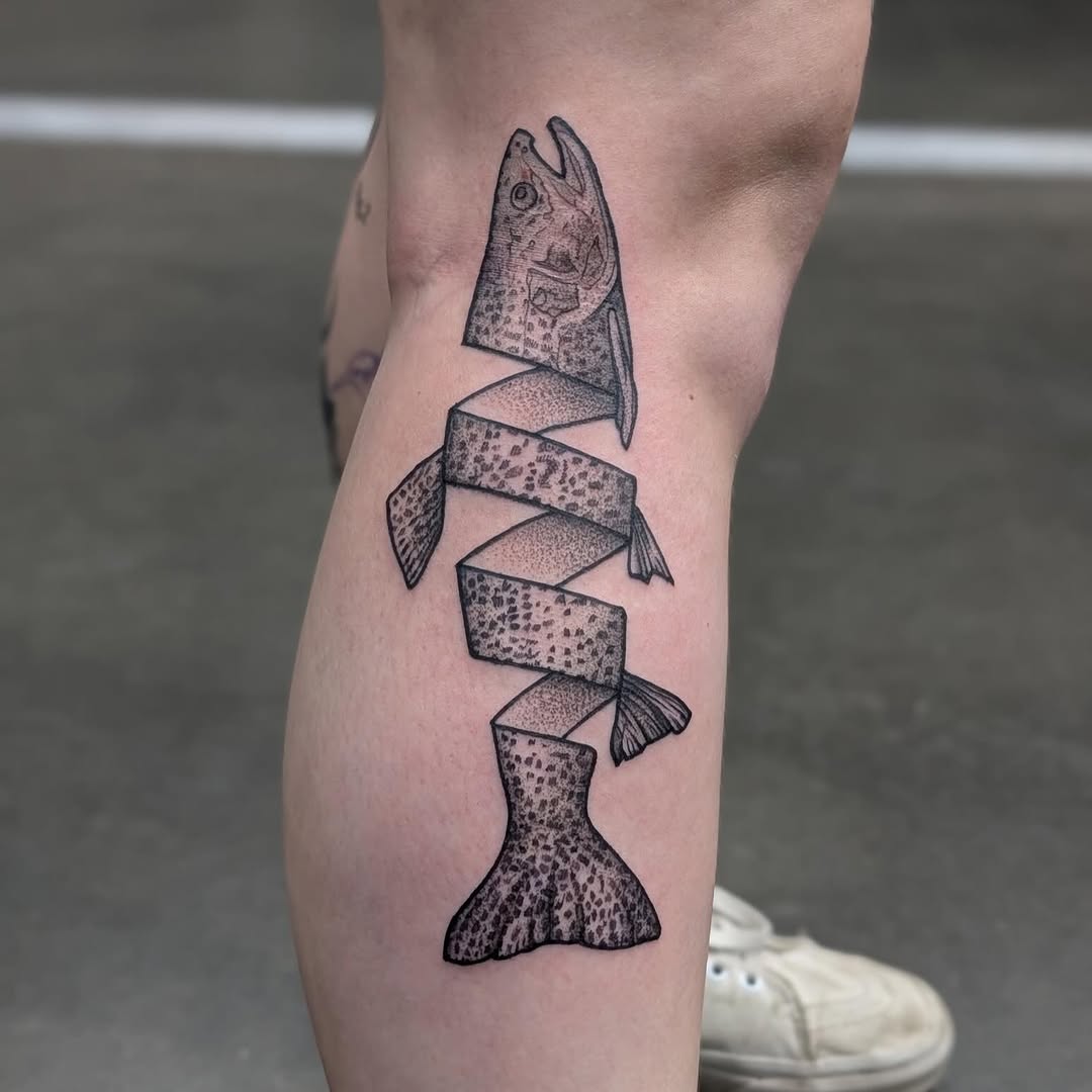 Tattoo by @heathstudiosandtattoo — black_and_grey, illustrative