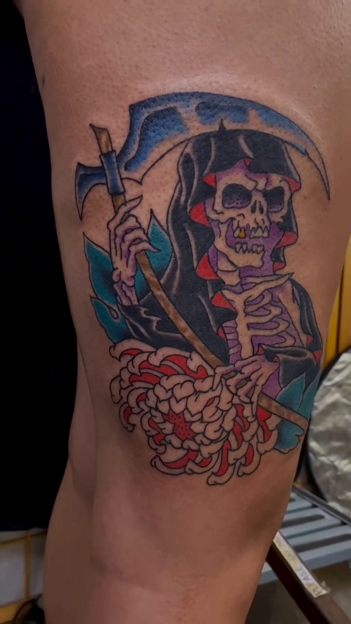 Tattoo by @katie_tatts — american_traditional, neo_traditional