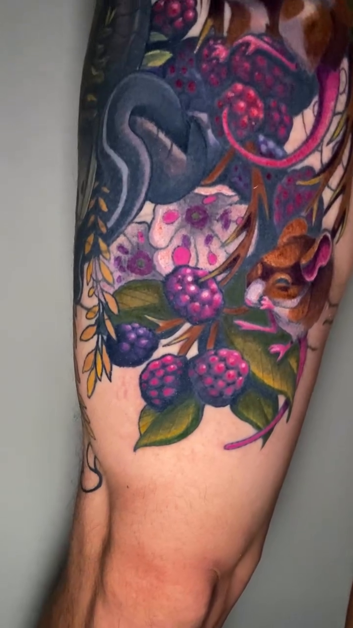 Tattoo by @lindsay.stardust — neo_traditional, realism