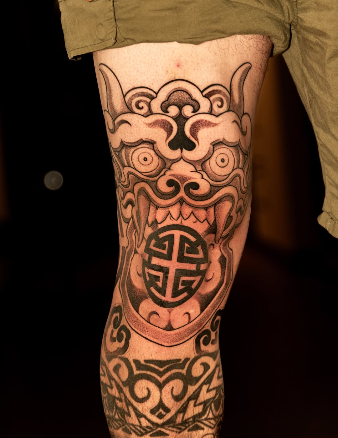 Tattoo by @johnpereztattoos — japanese_irezumi, blackwork