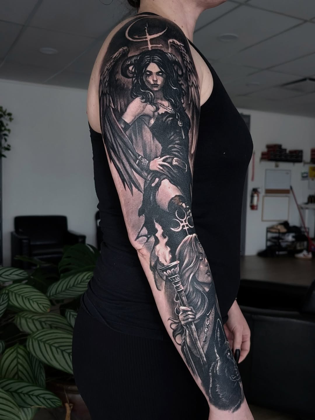 Tattoo by @alex.capatina.tattoos — realism, dark_realism