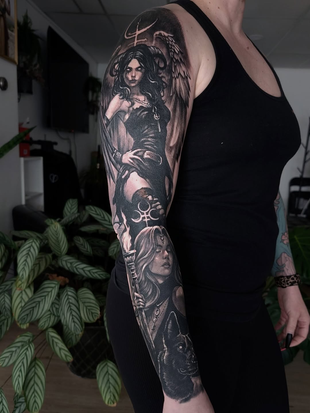 Tattoo by @alex.capatina.tattoos — realism, black_and_grey