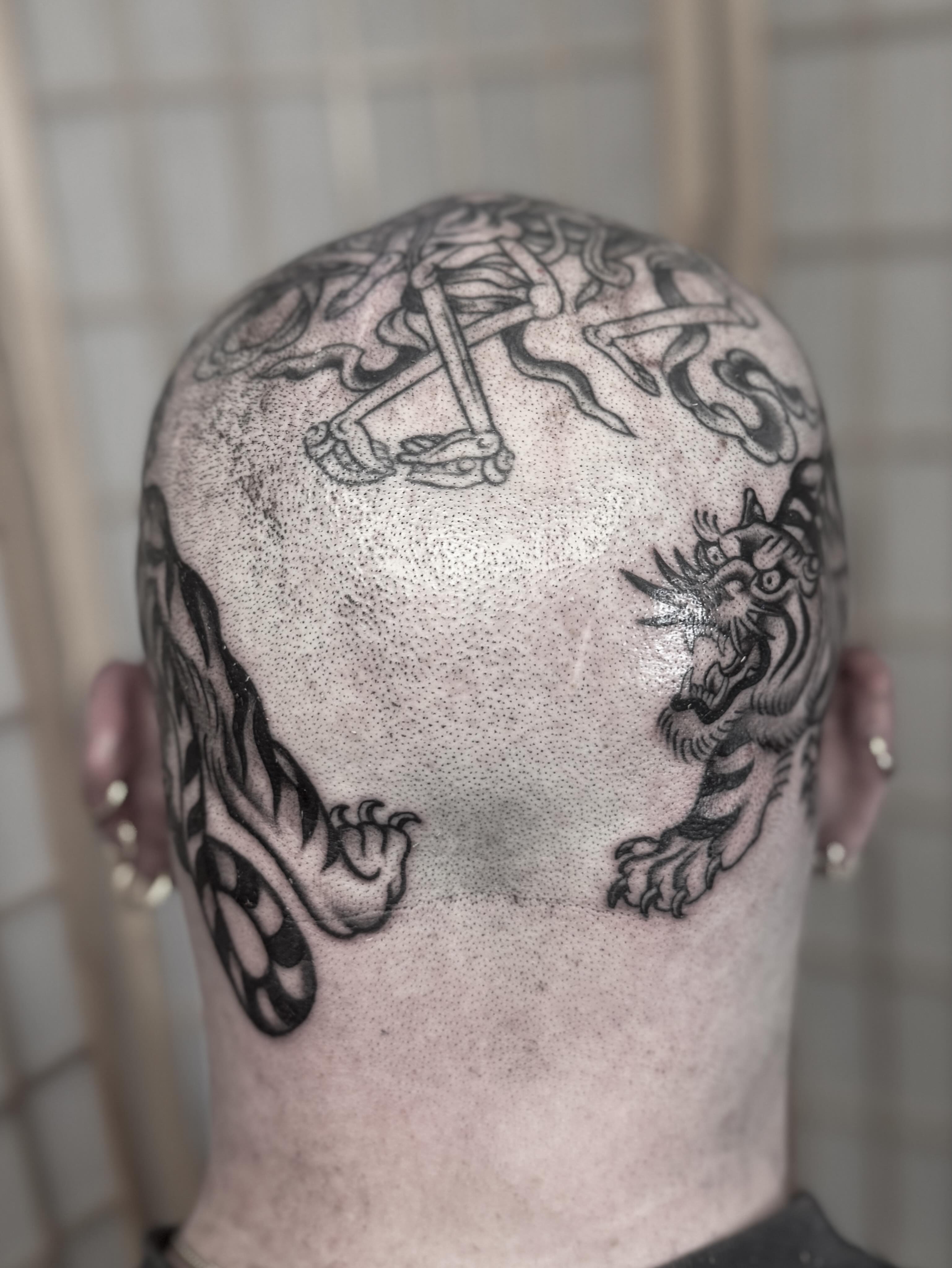 Tattoo by @tattoosbyanya β dotwork, black_and_grey
