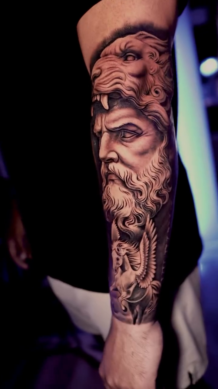 Tattoo by @artfabn — realism, black_and_grey