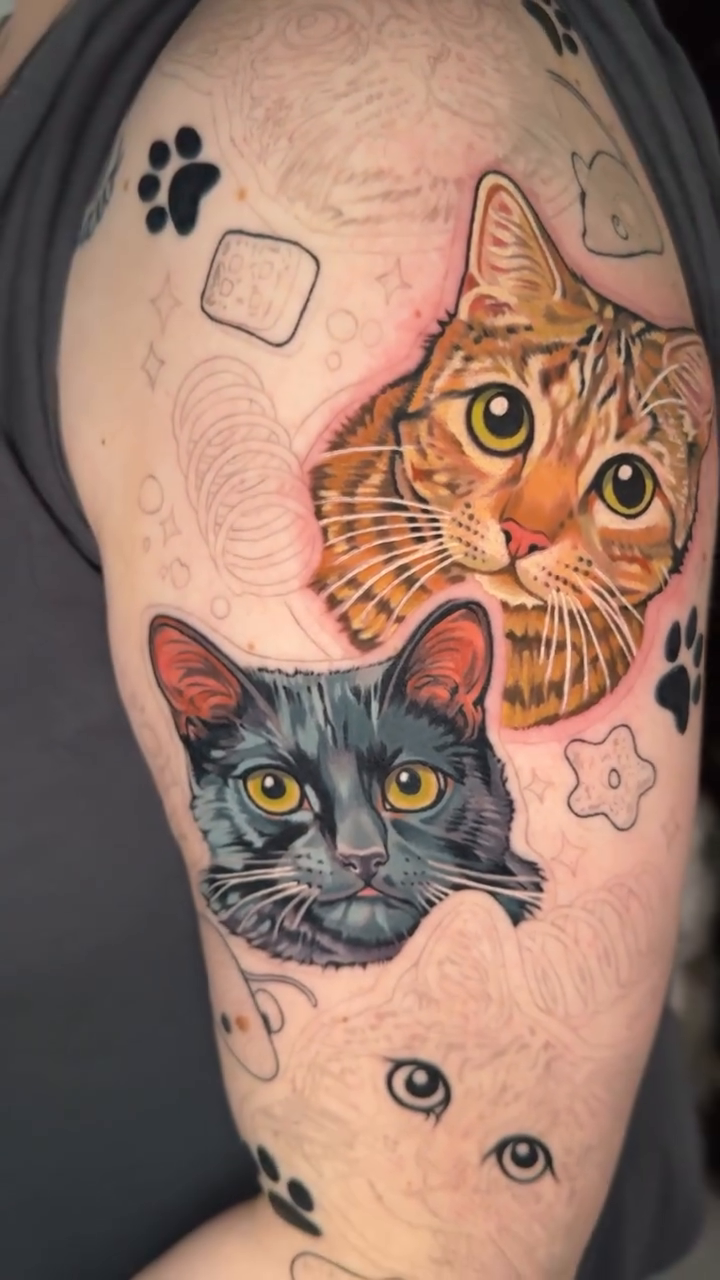 Tattoo by @braddoziertattoos — realism, color