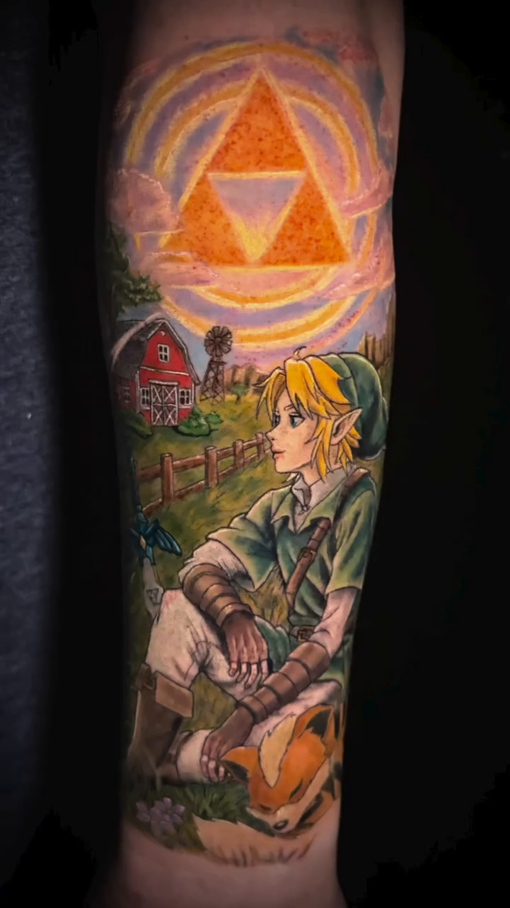 Tattoo by @goulish.tattoos — anime, realism