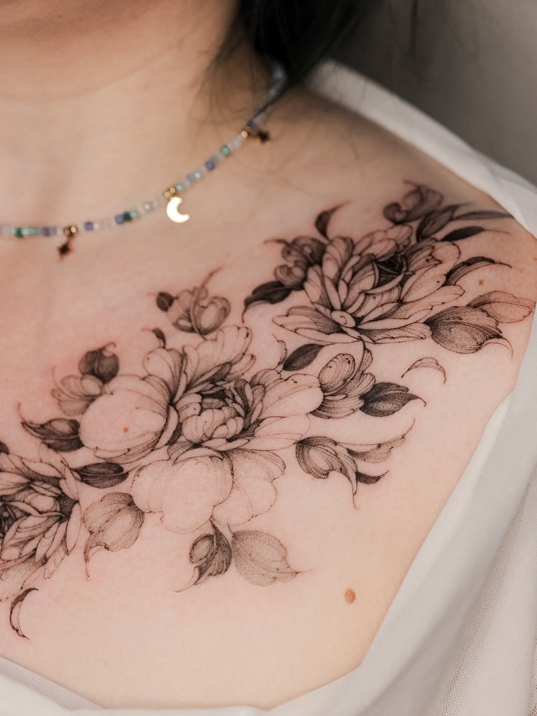 Tattoo by @merry_tattoo — fine_line, dotwork
