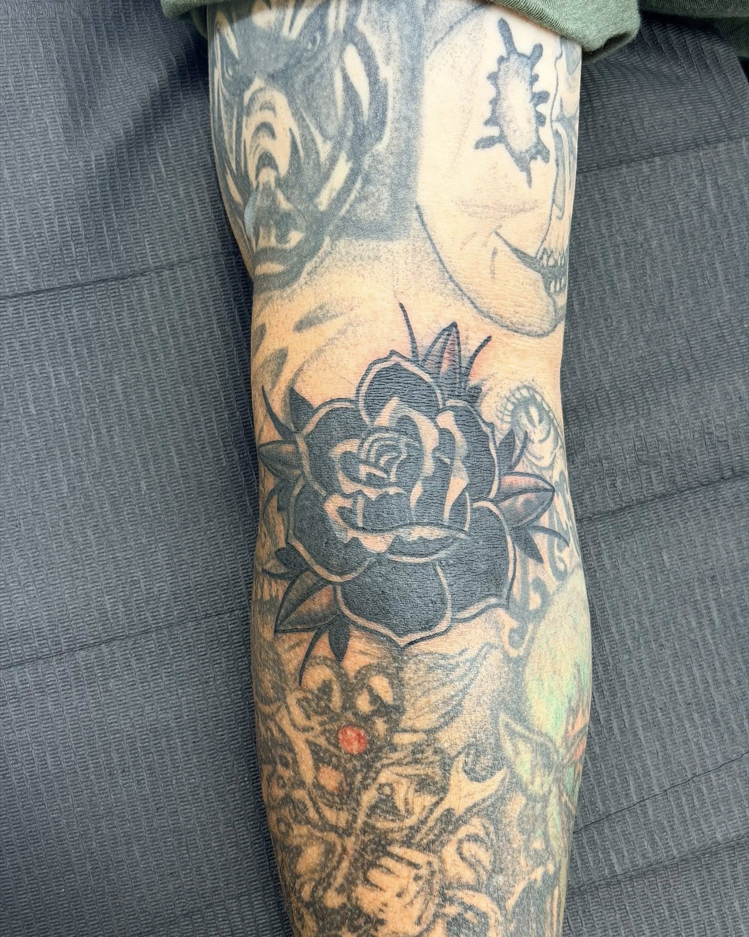 Tattoo by @catfishjimmytattoos — american_traditional, black_and_grey