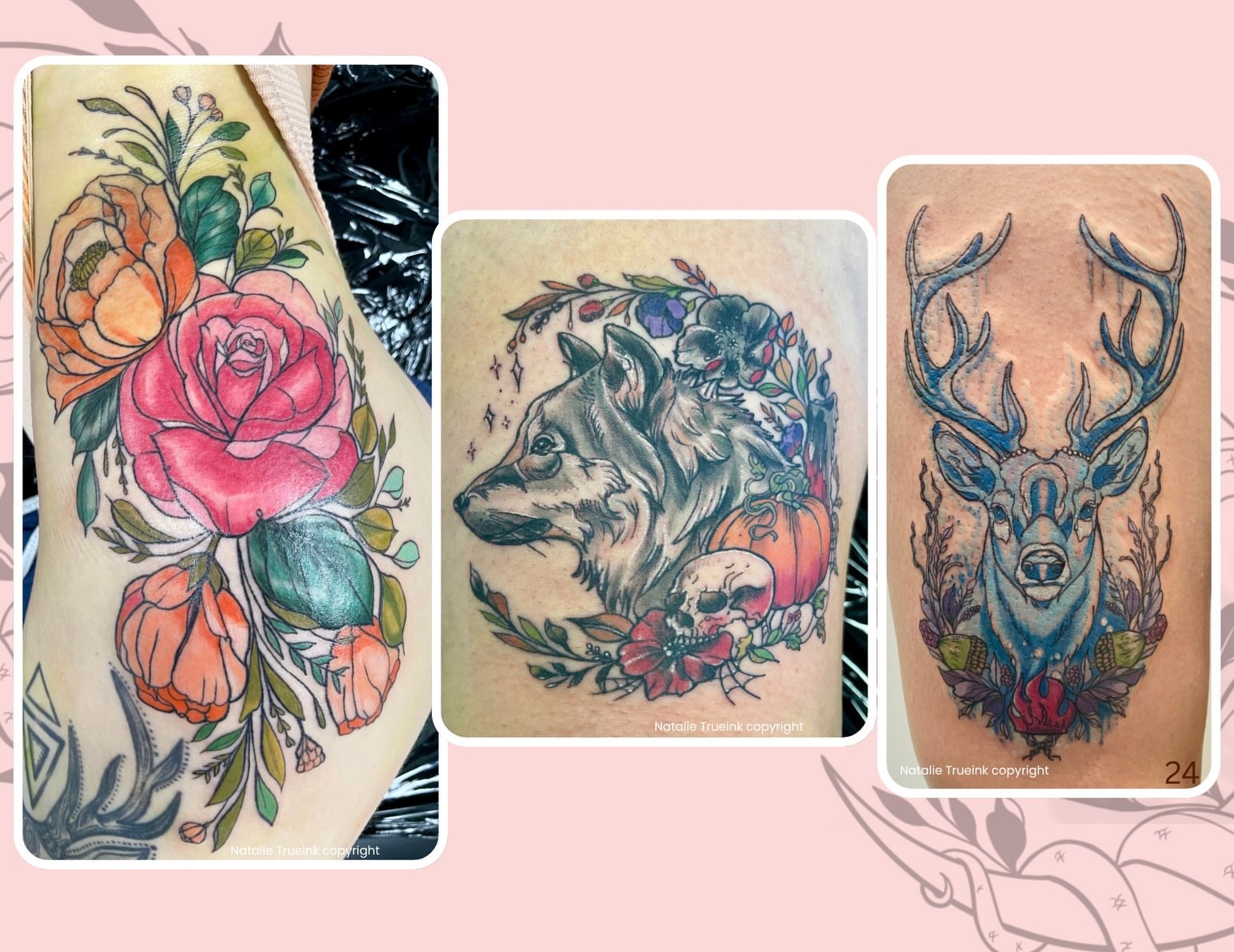 Tattoo by @natalietrueink_ — dotwork
