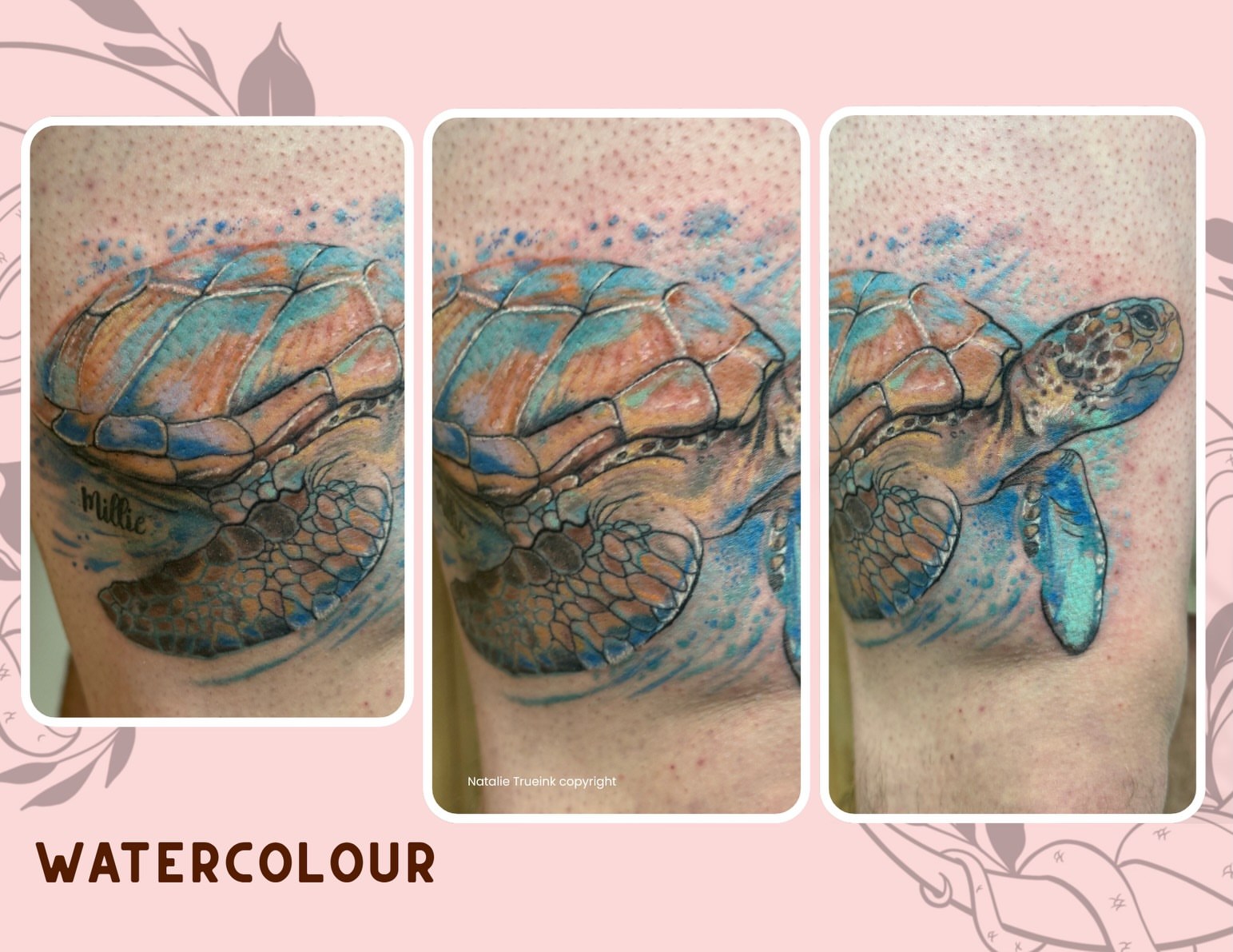Tattoo by @natalietrueink_ — watercolor