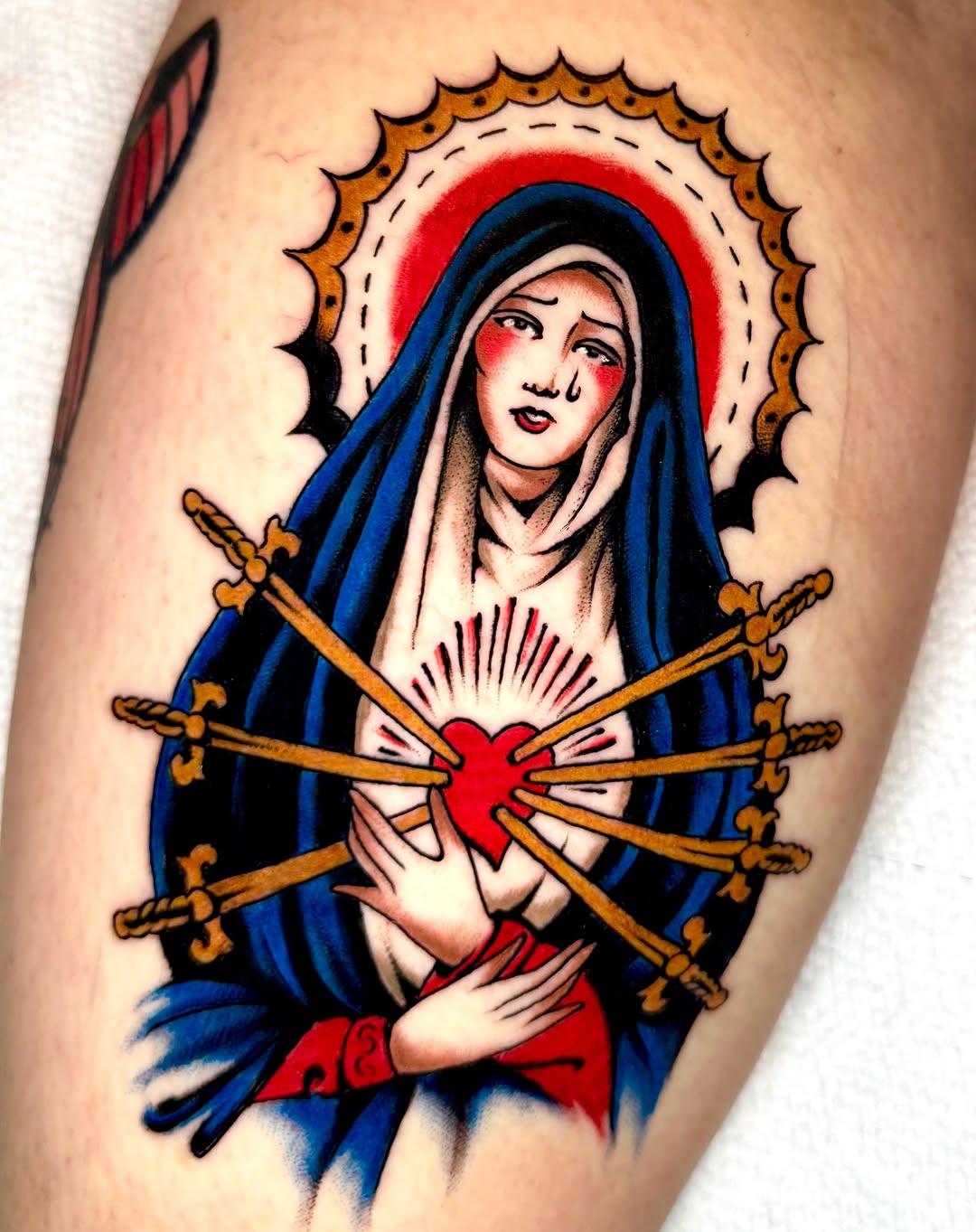 Tattoo by @haleytucker — american_traditional, black_and_grey