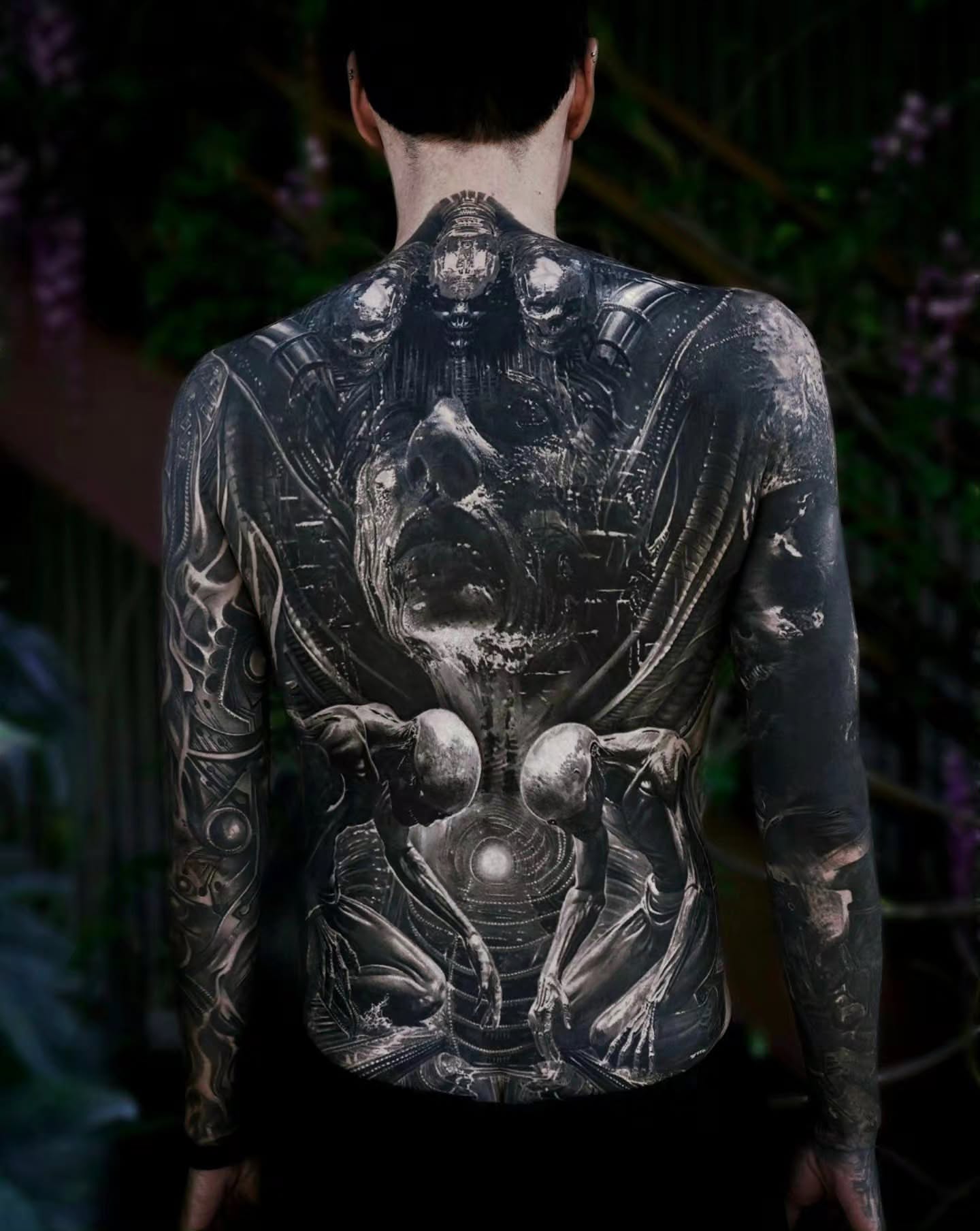 Tattoo by @owenpaulls — black_and_grey, surrealism