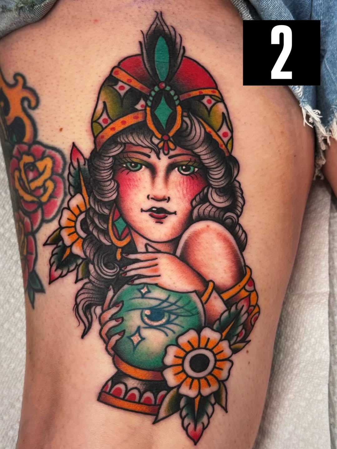 Tattoo by @mikey_ratt — american_traditional, neo_traditional