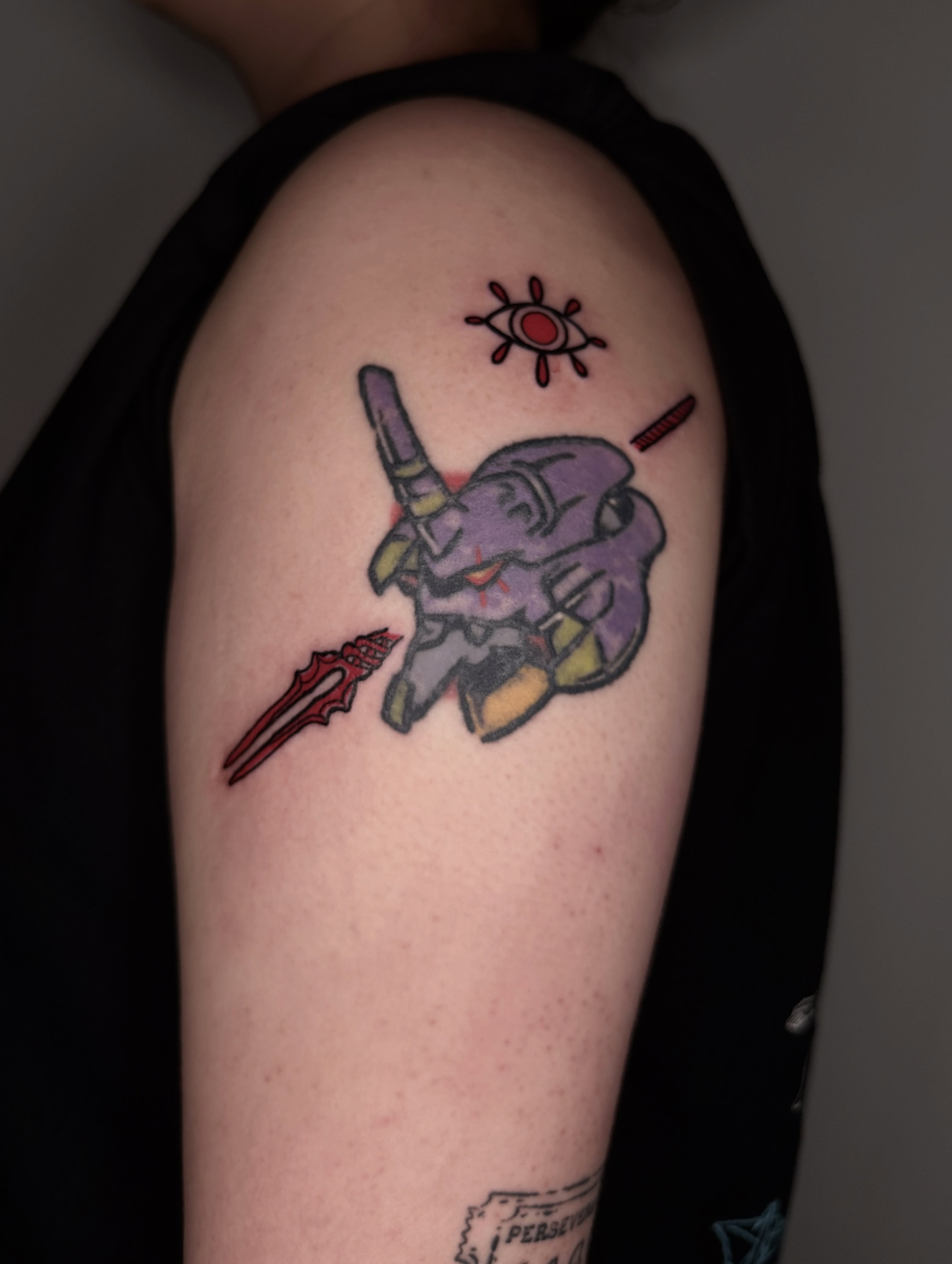 Tattoo by @zecember — anime