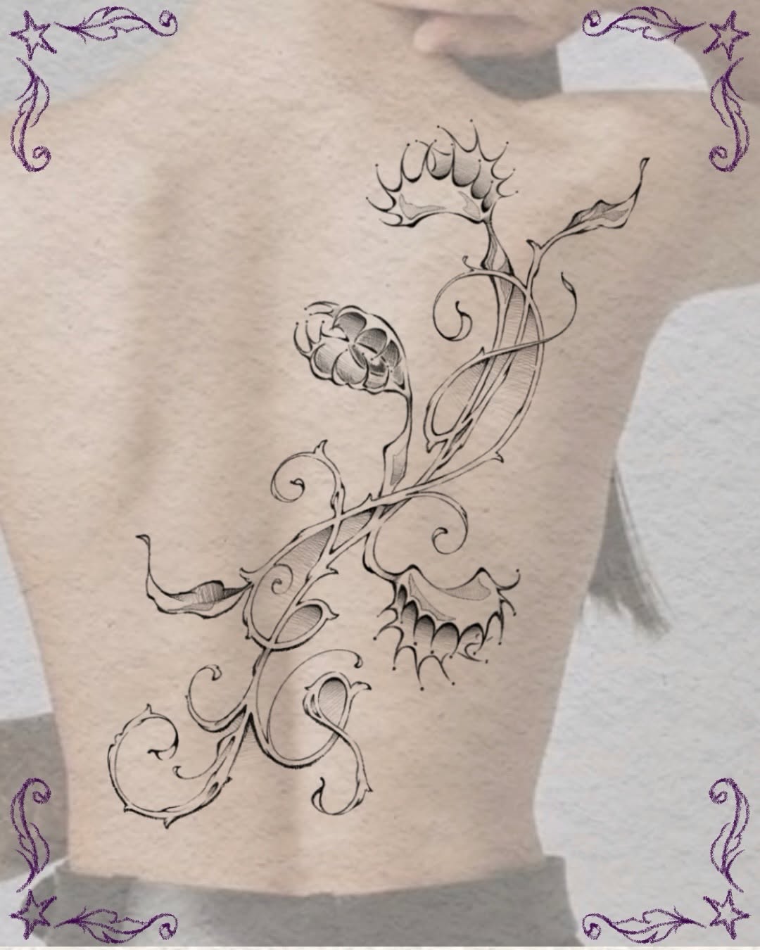 Tattoo by @lunarabbittattoo â fine_line, ornamental