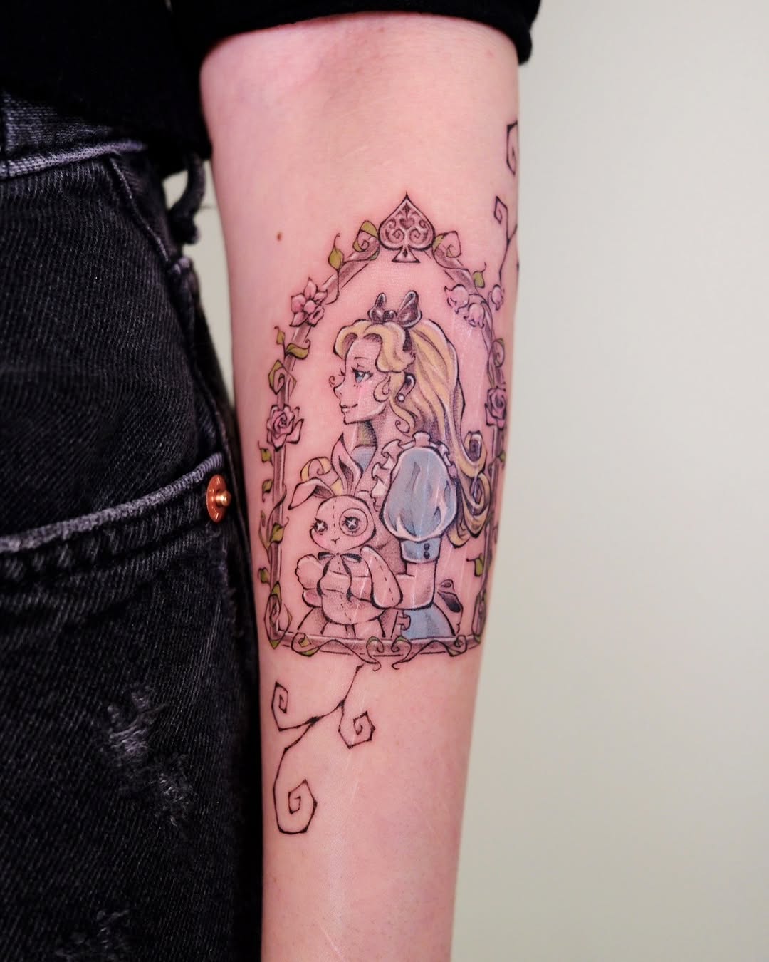 Tattoo by @lunarabbittattoo â anime
