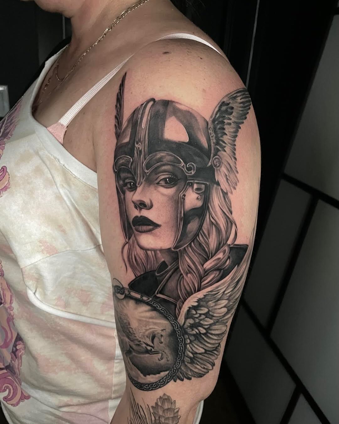 Tattoo by @tattoosbyhayven — realism, black_and_grey