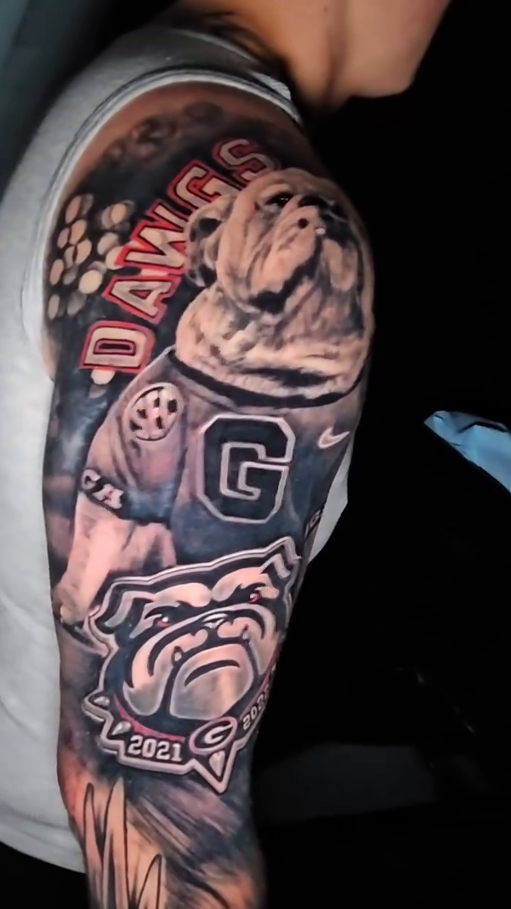 Tattoo by @mikebugenhagentattoos — realism, black_and_grey