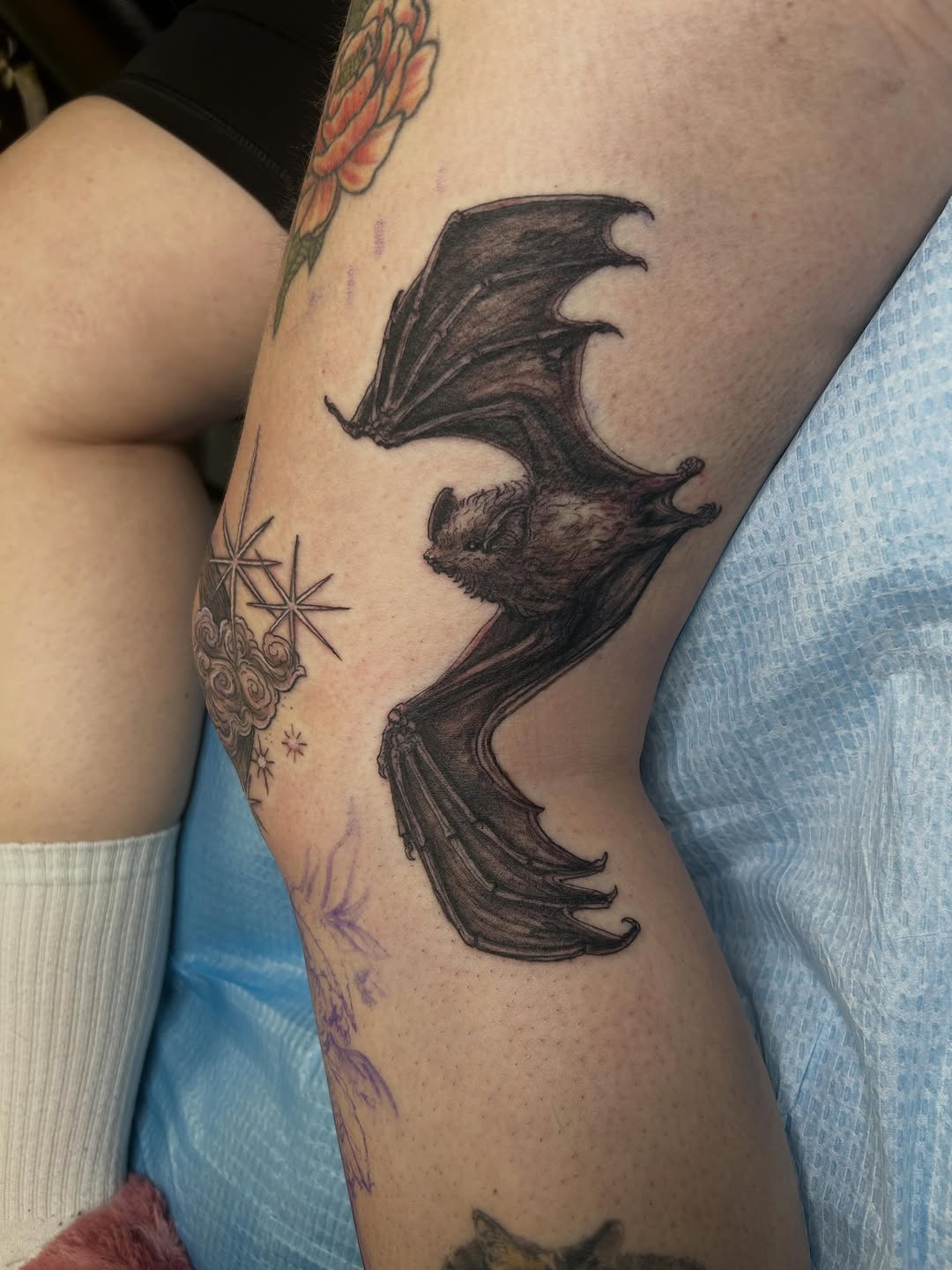 Tattoo by @bhendrixart — realism, black_and_grey