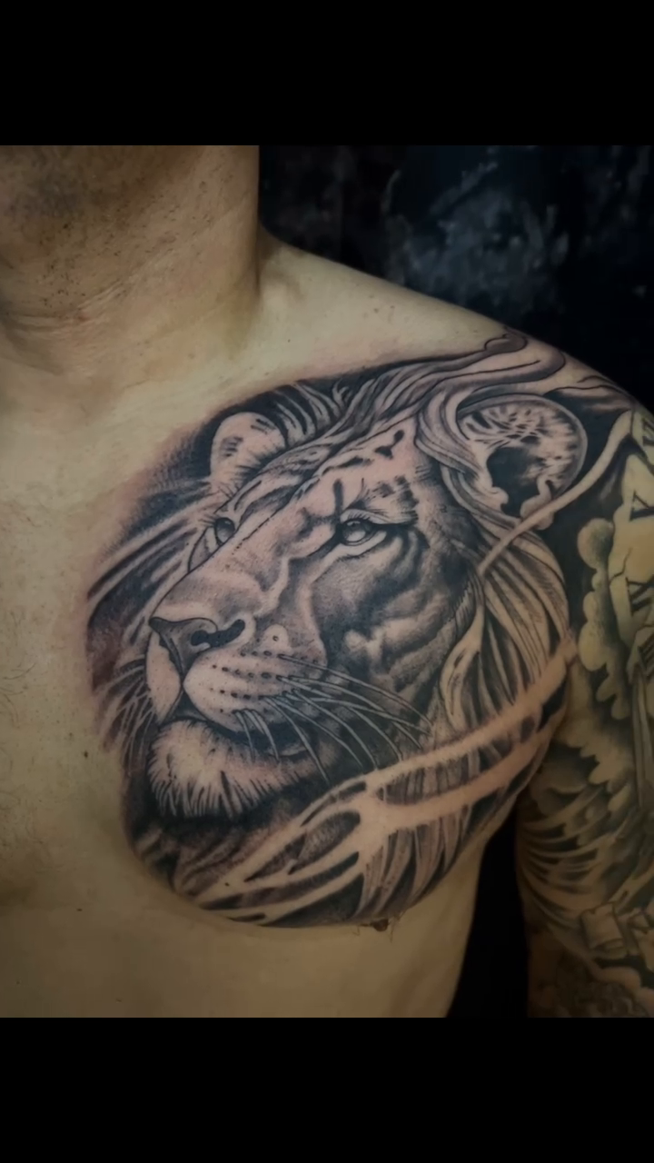 Tattoo by @misstrish777 — realism, black_and_grey
