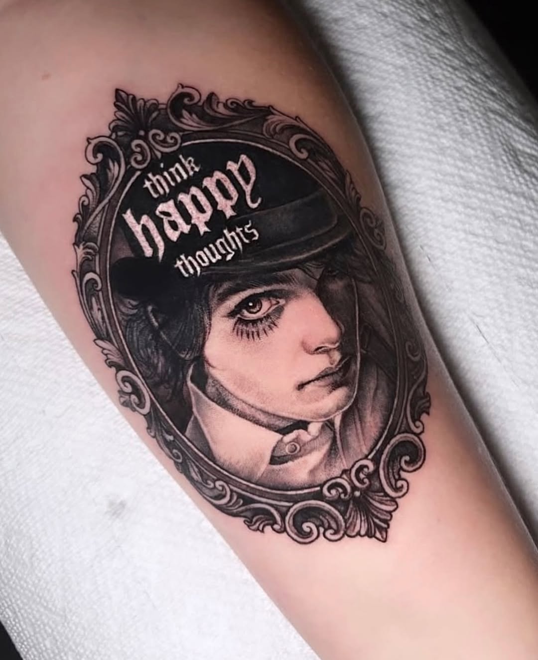 Realism tattoo on the forearm by ππππππ