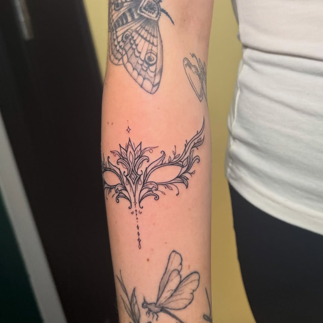 Tattoo by @inkxmadison — fine_line, ornamental