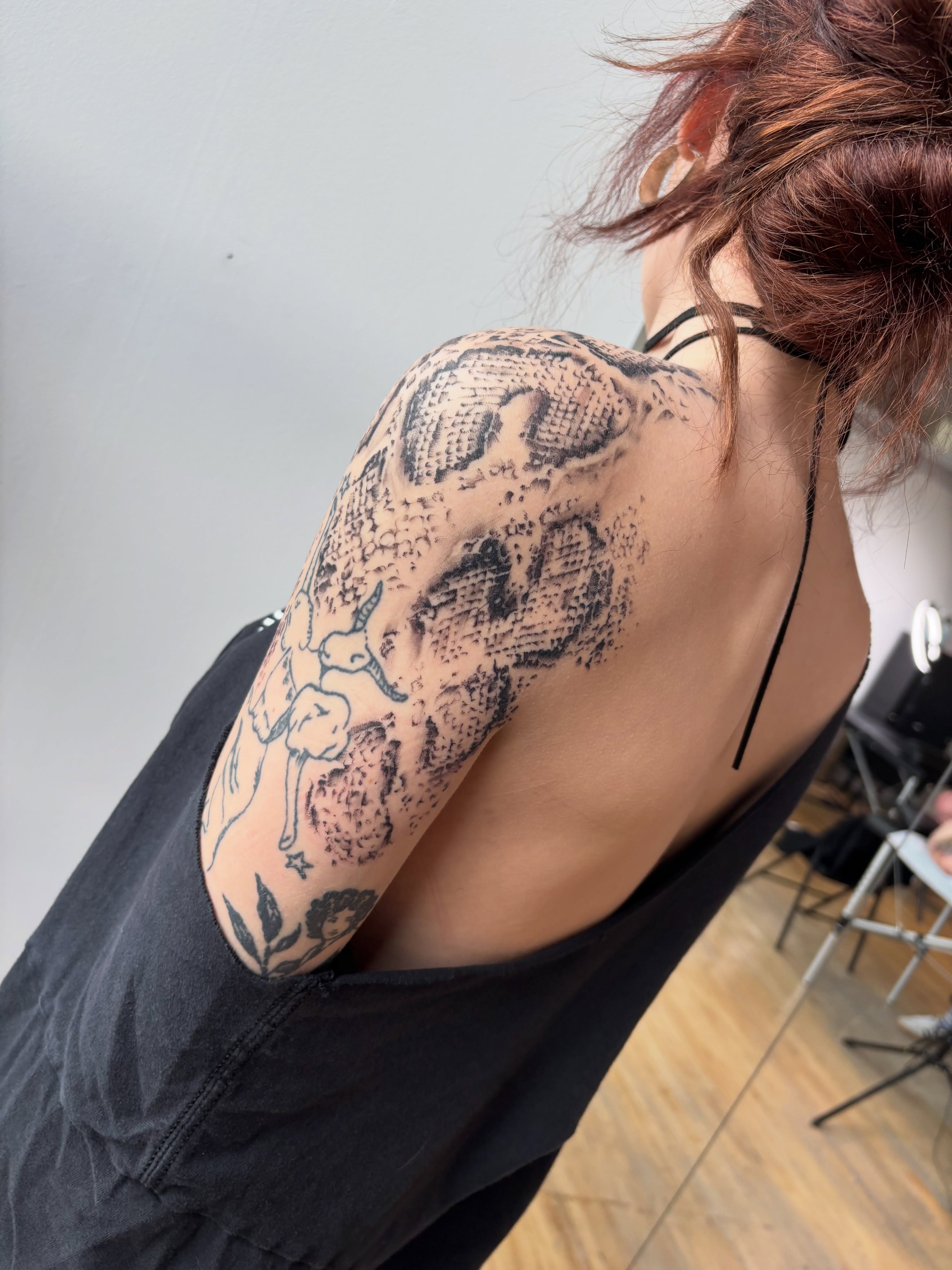 Tattoo by @eeelleventh — dotwork