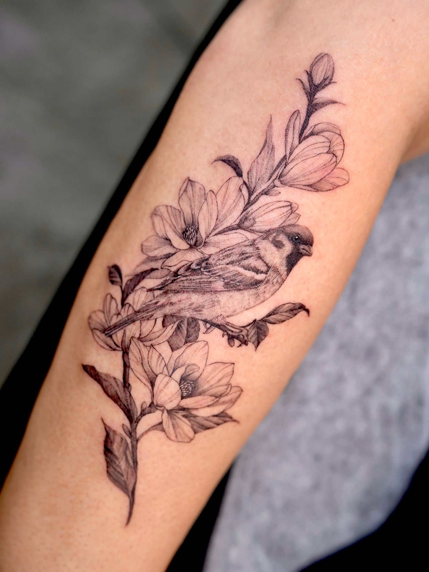 Tattoo by @tattooist_gaon — black_and_grey, realism
