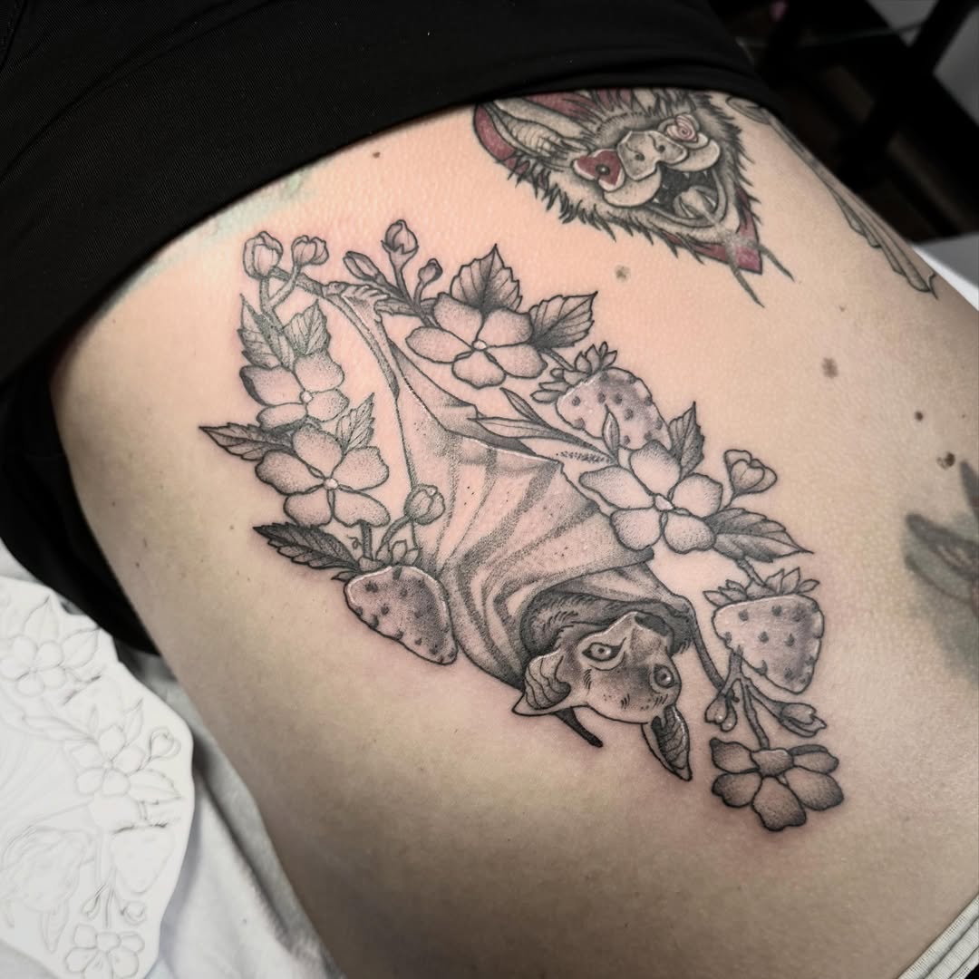 Tattoo by @_crybaby.tattoos — black_and_grey, realism