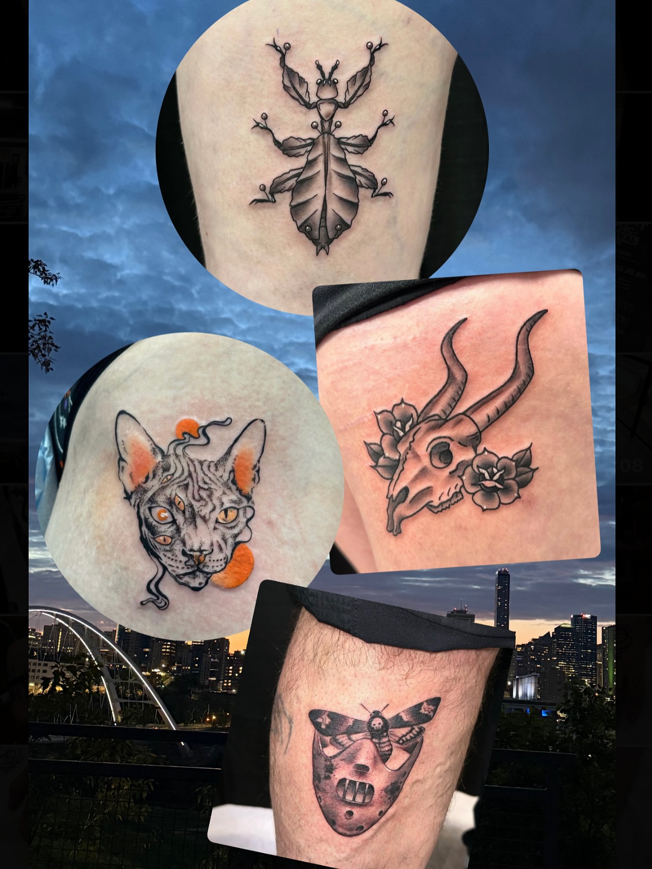 Tattoo by @sierrce — black_and_grey