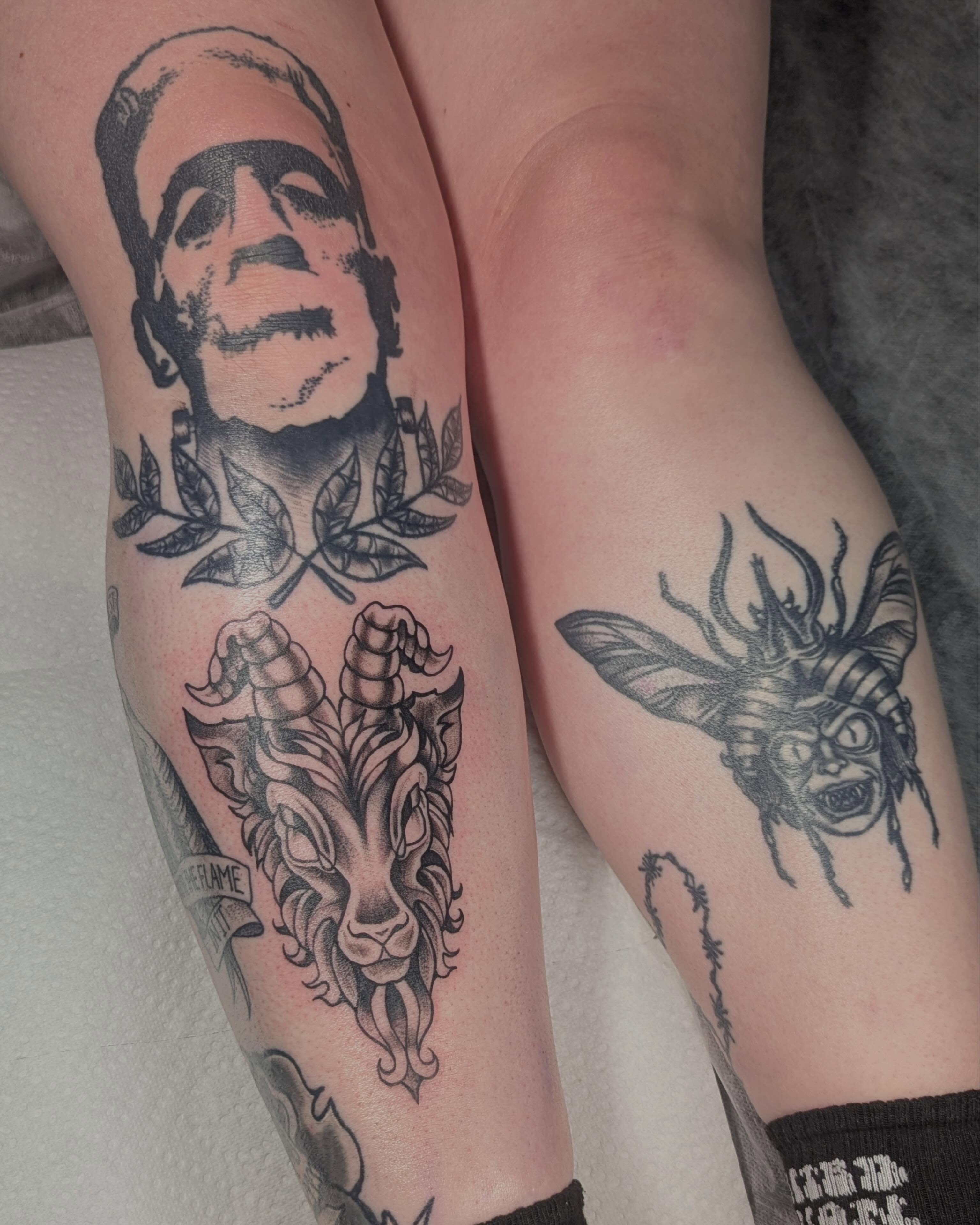 Tattoo by @folkfigment — american_traditional, black_and_grey
