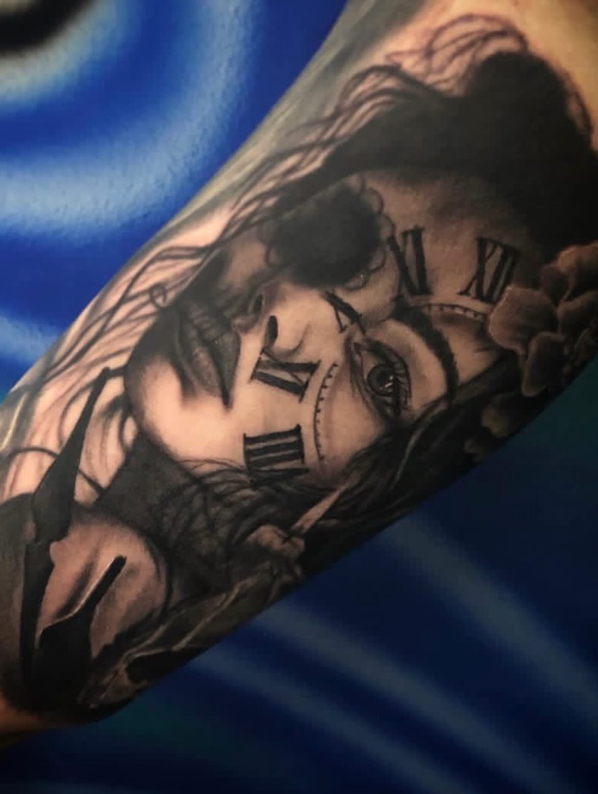 Tattoo by @lauren_tattoosart — realism, black_and_grey